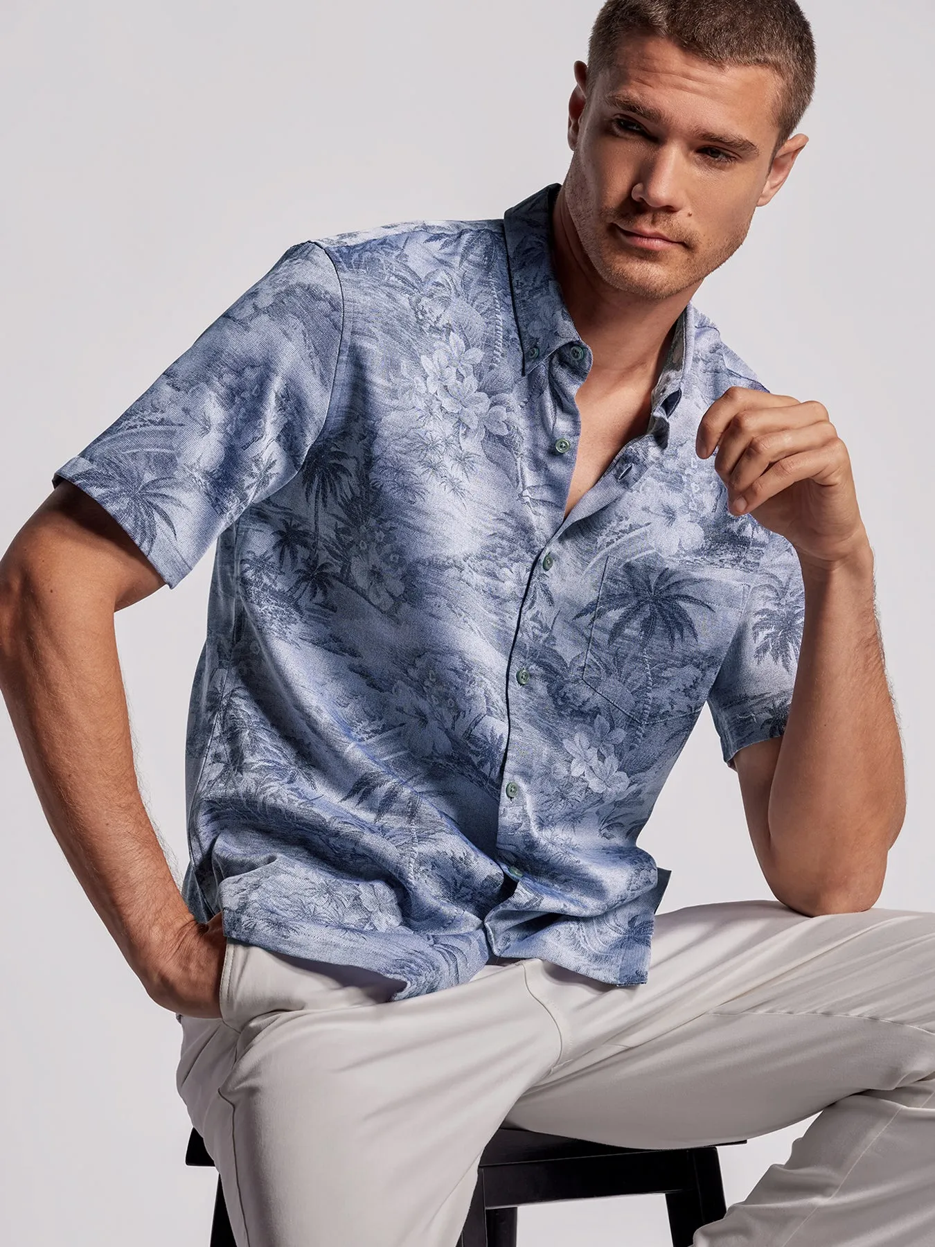 Nostalgic Coast Jacquard sold by Tori Richard product image thumbnail 2