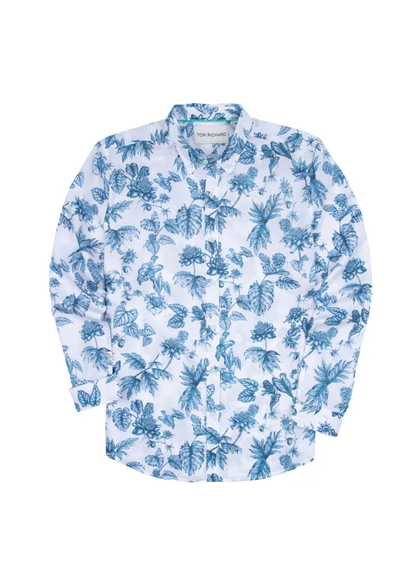 Flora Ink. Long Sleeve sold by Tori Richard