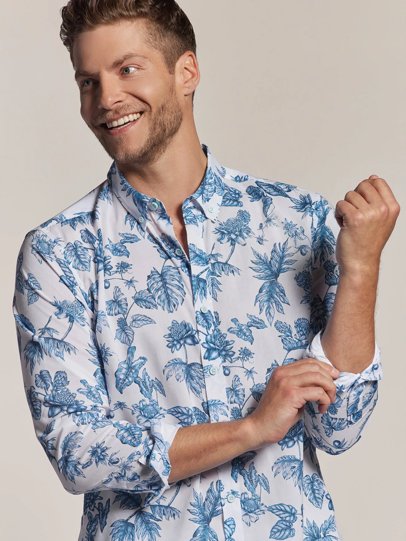 Flora Ink. Long Sleeve sold by Tori Richard product image thumbnail 2