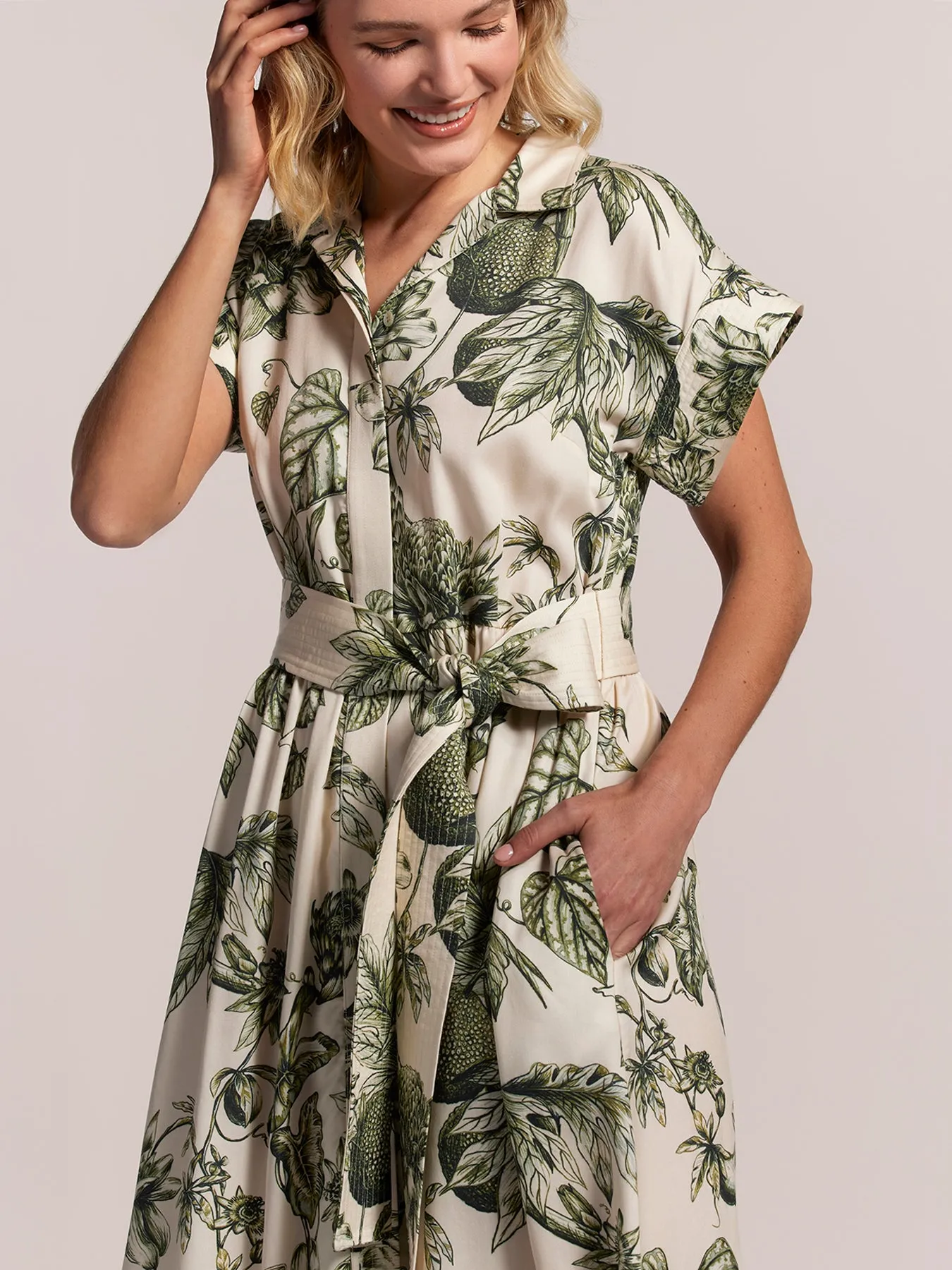 Flora in Ink Marni Dress sold by Tori Richard product image thumbnail 2