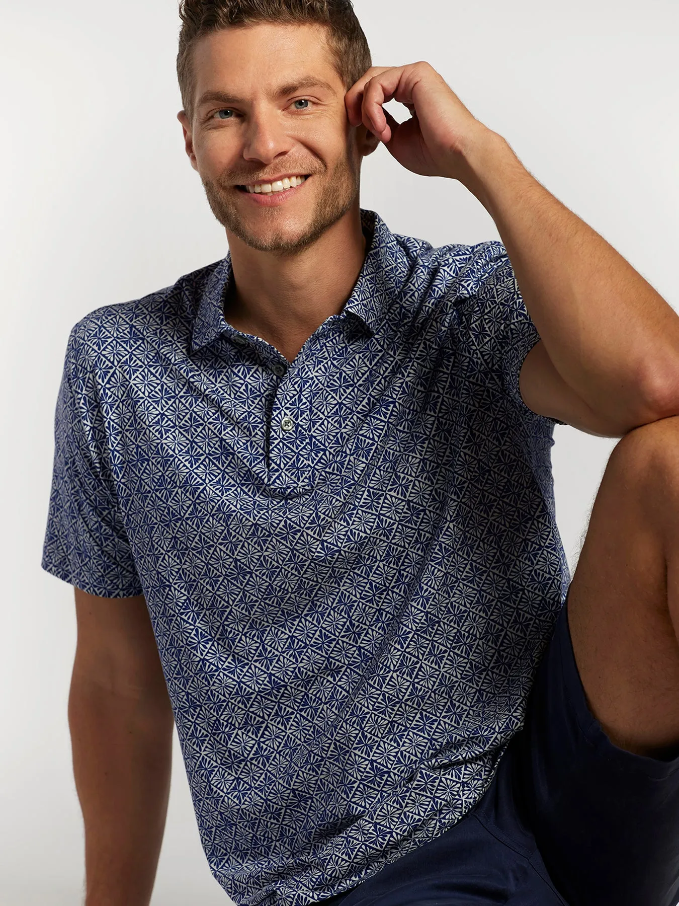 Tessellation Polo - Tradewind Technology™ sold by Tori Richard product image thumbnail 2