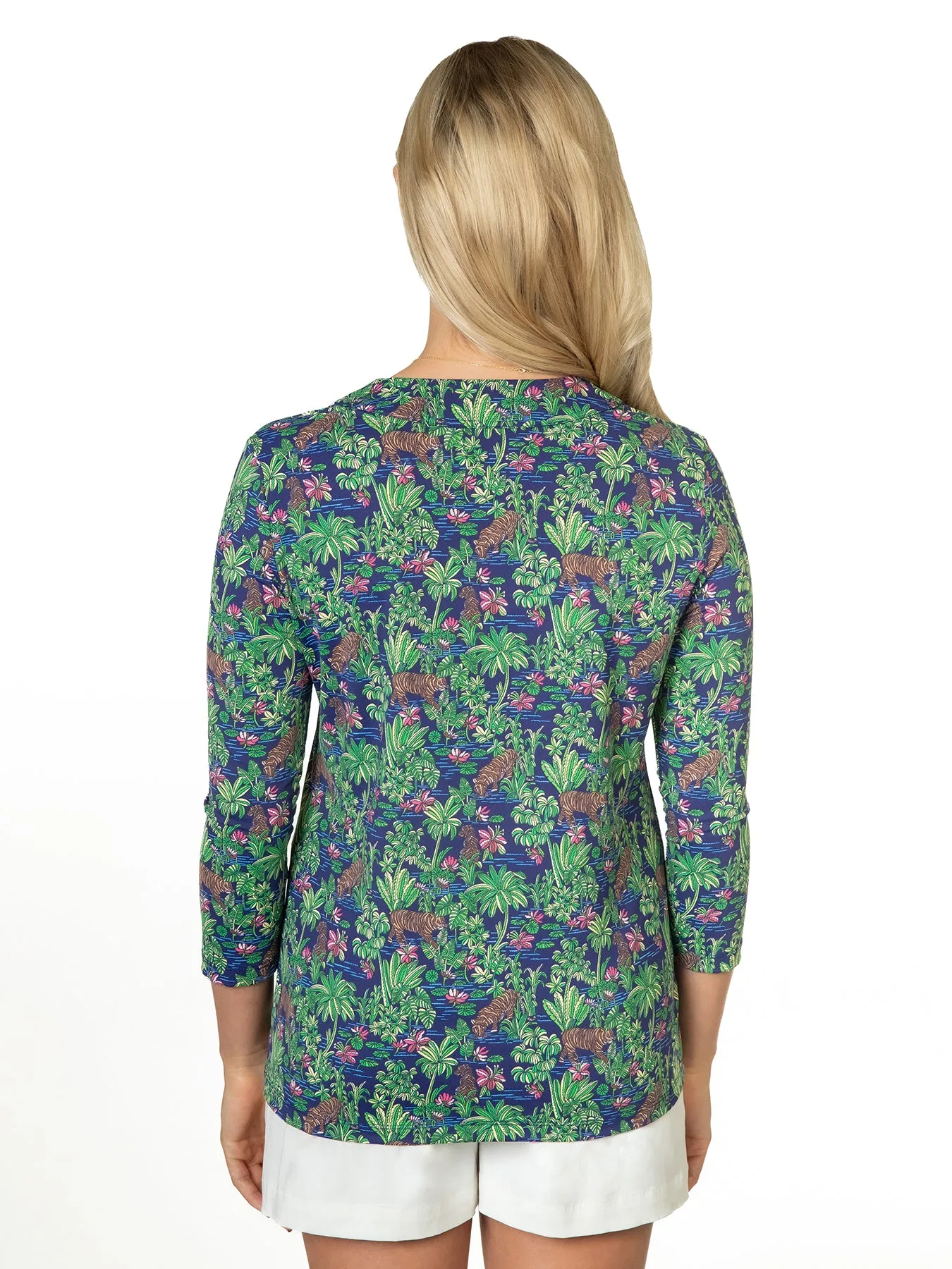 It's Like a Jungle Layla Top - Tradewind Technology™ sold by Tori Richard product image thumbnail 2