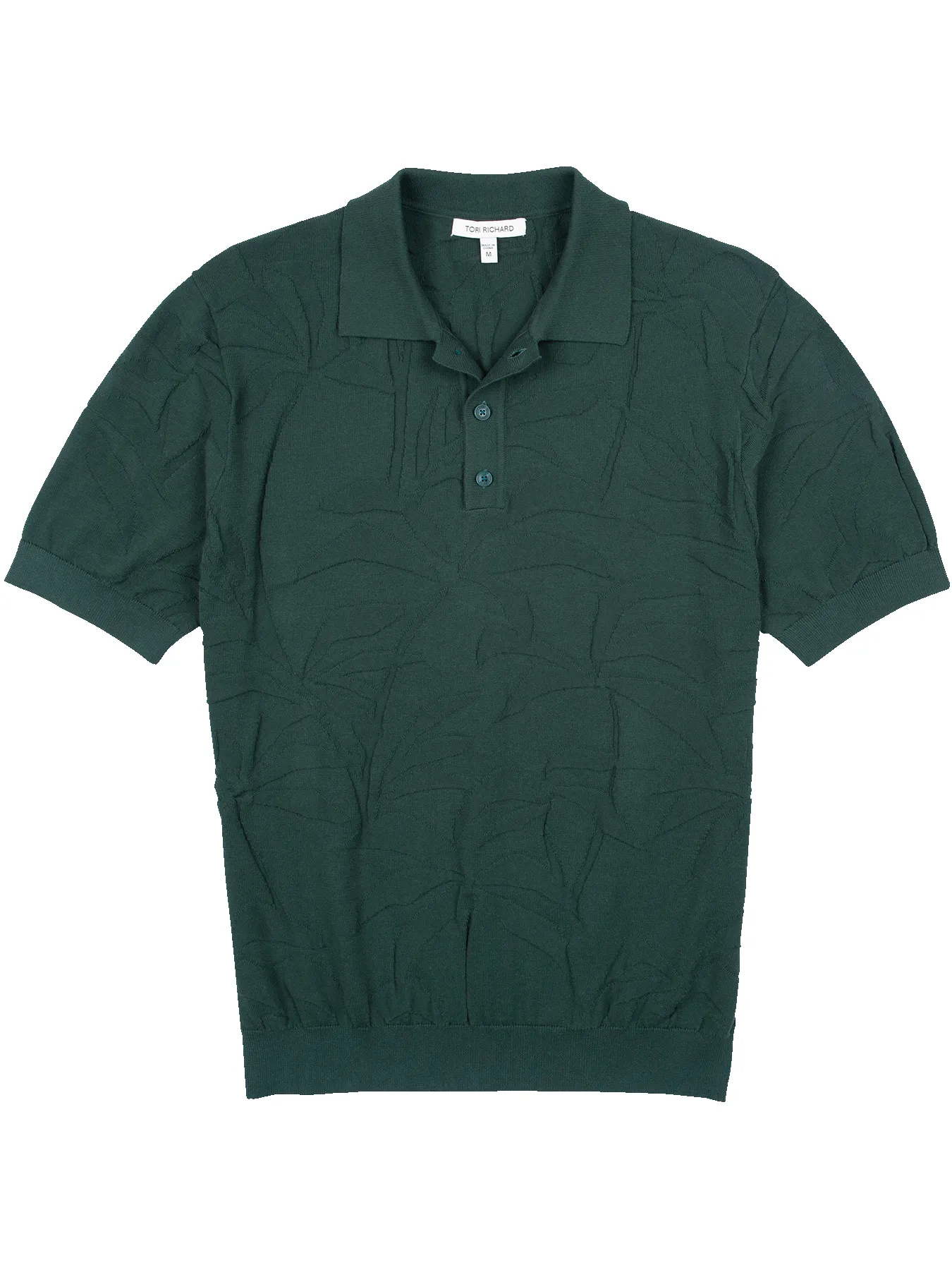 Palm Impression Sweater Polo sold by Tori Richard