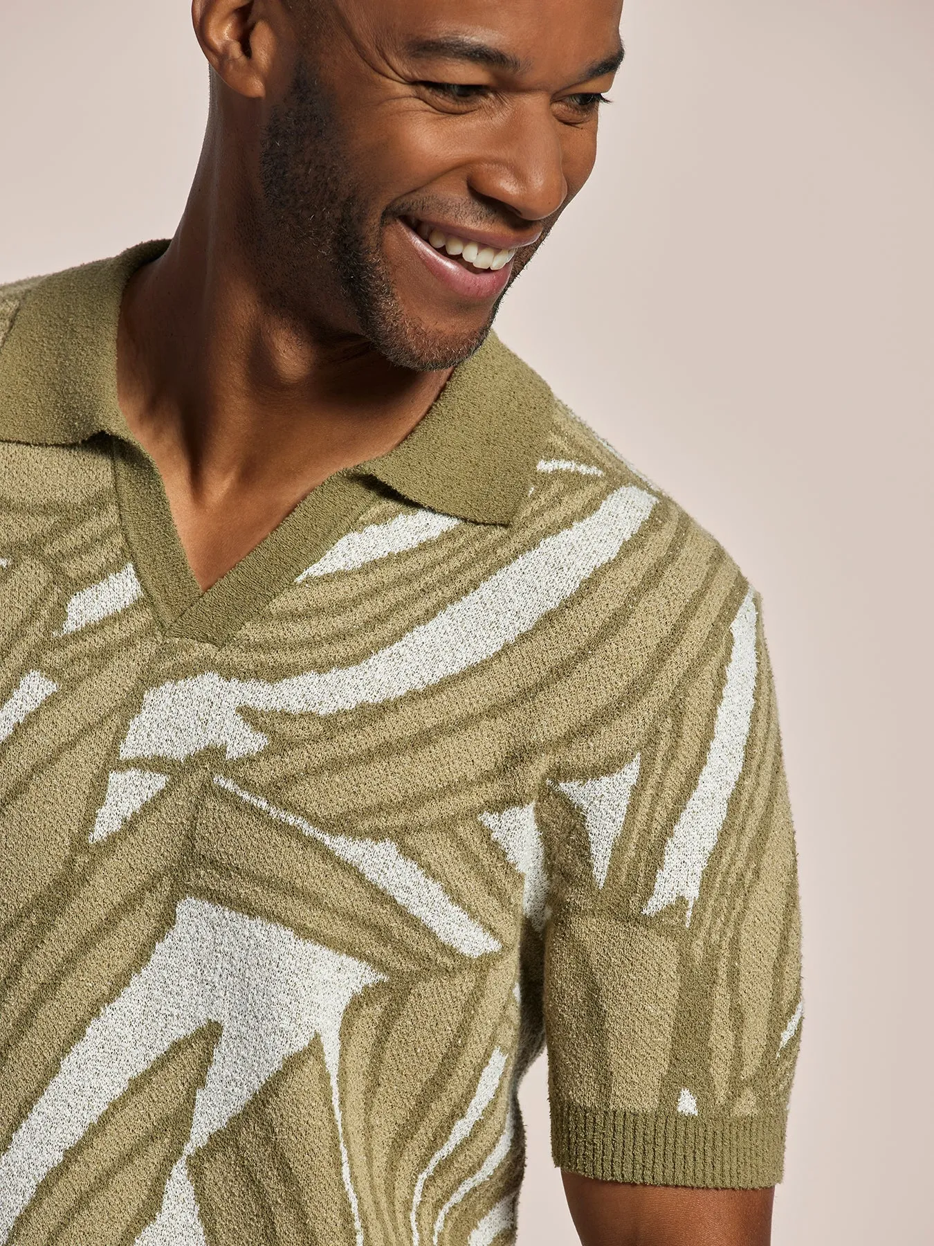 Just Fronds Boucle Polo sold by Tori Richard product image thumbnail 2