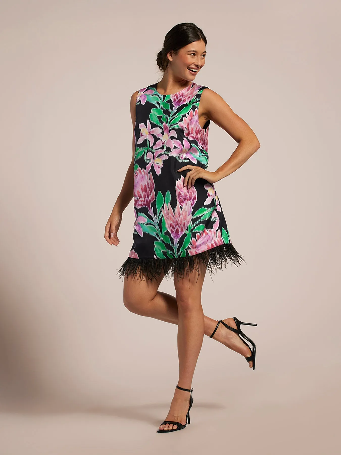 Fleur de Lei Aster Dress sold by Tori Richard