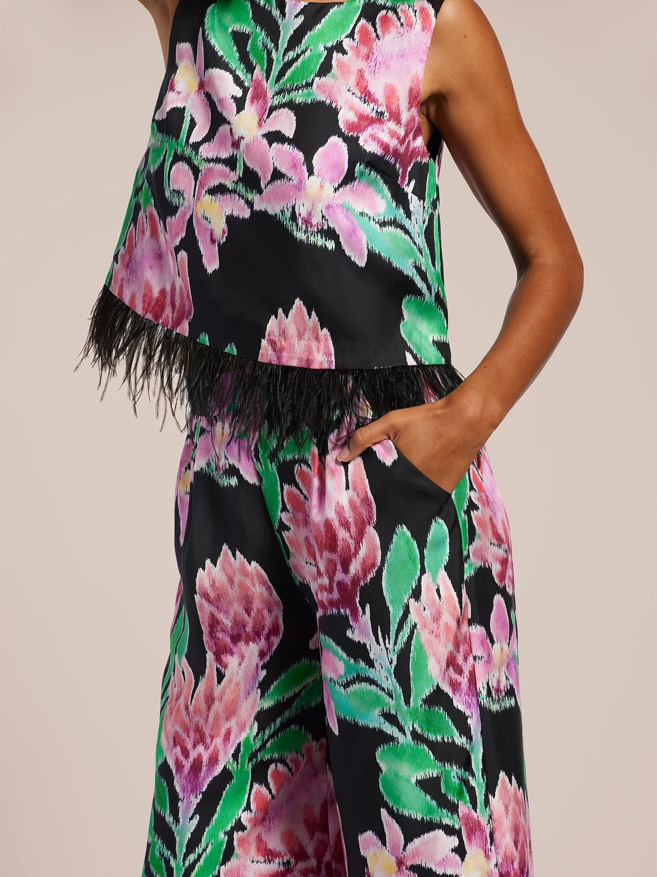 Fleur de Lei Emi Pant sold by Tori Richard product image thumbnail 2