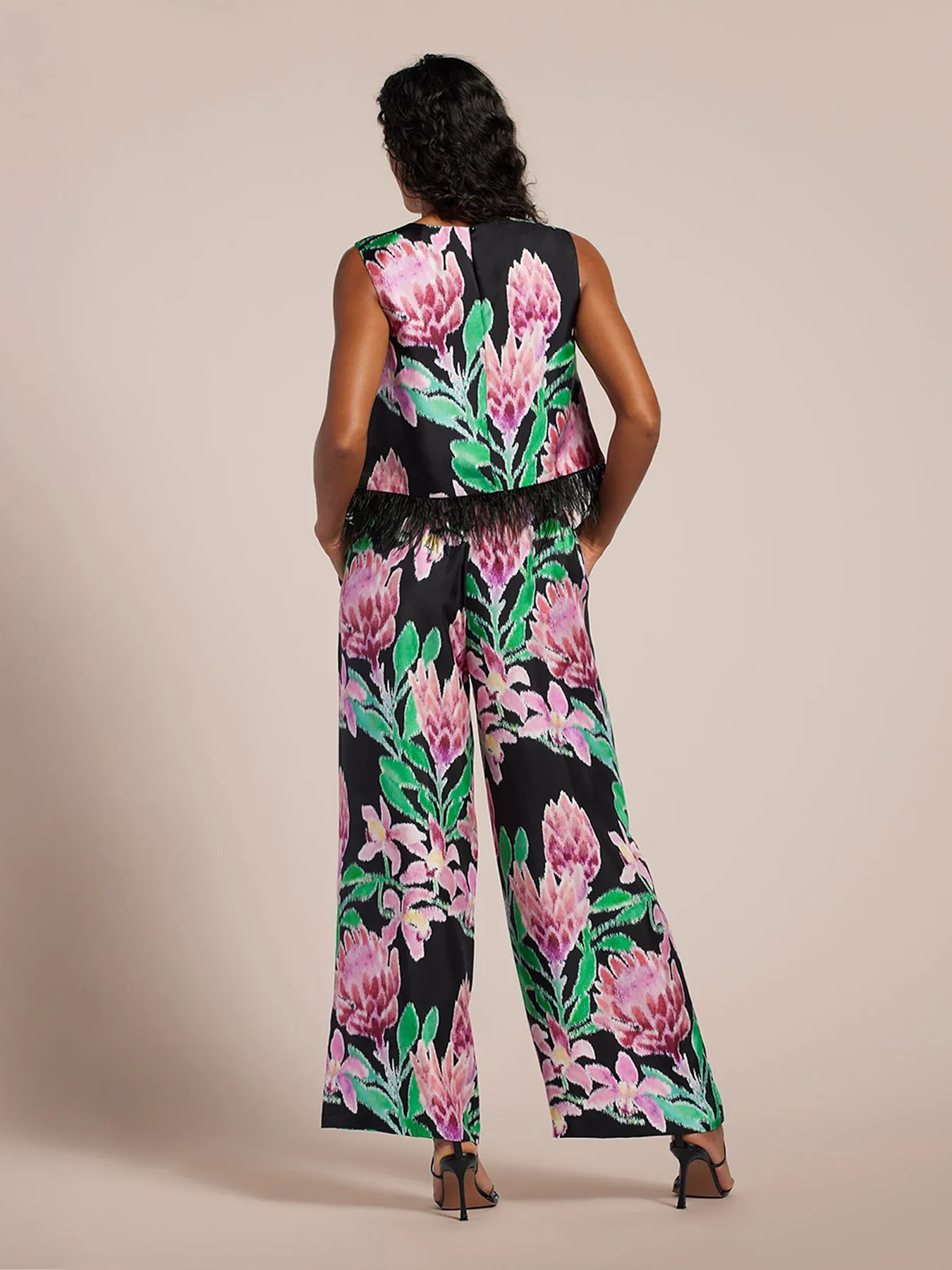 Fleur de Lei Emi Pant sold by Tori Richard product image thumbnail 3