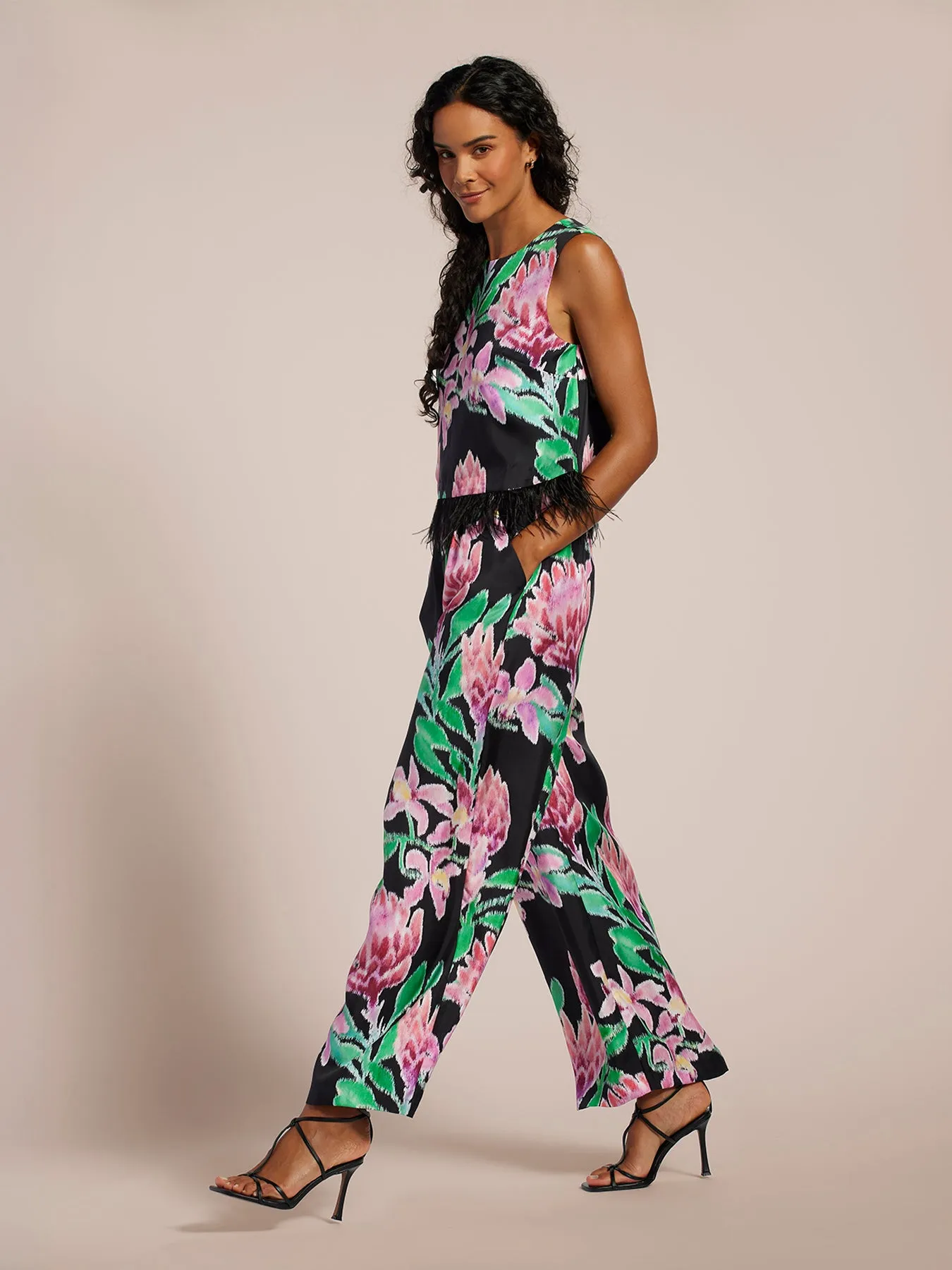 Fleur de Lei Emi Pant sold by Tori Richard