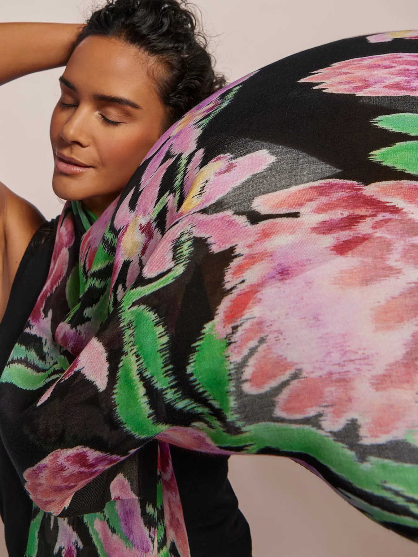 Fleur De Lei Scarf sold by Tori Richard