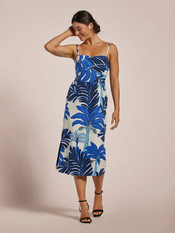 Royal Holiday Magnolia Dress sold by Tori Richard