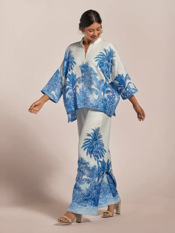 Trees of Blue Emi Pant sold by Tori Richard