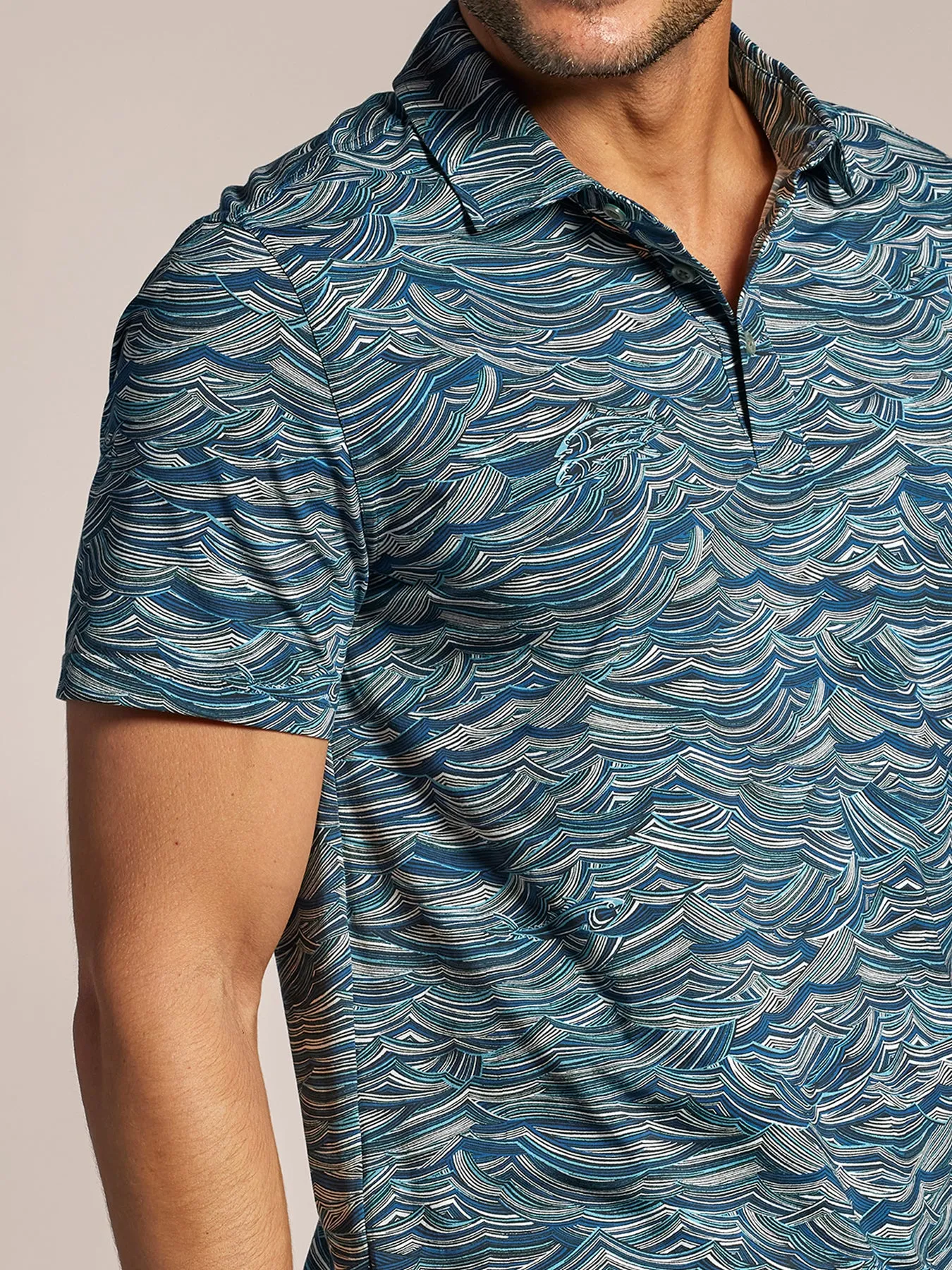 Wave Runner Polo - Tradewind Technology® sold by Tori Richard product image thumbnail 2