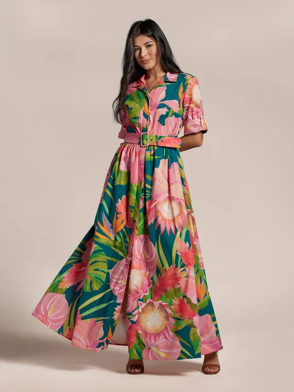 Deco Bouquet Aurelia Dress made by Tori Richard