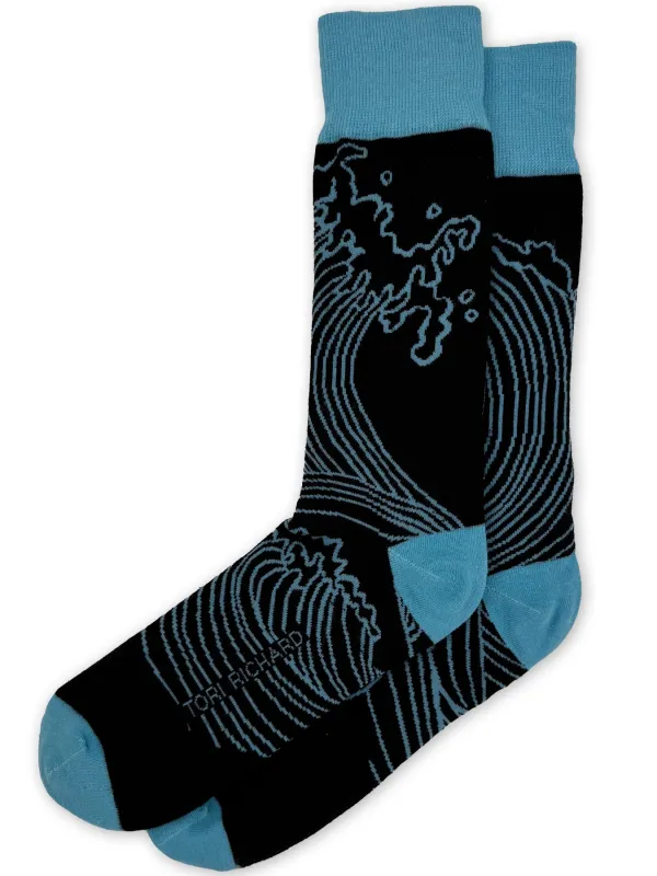 Set Waves Socks sold by Tori Richard