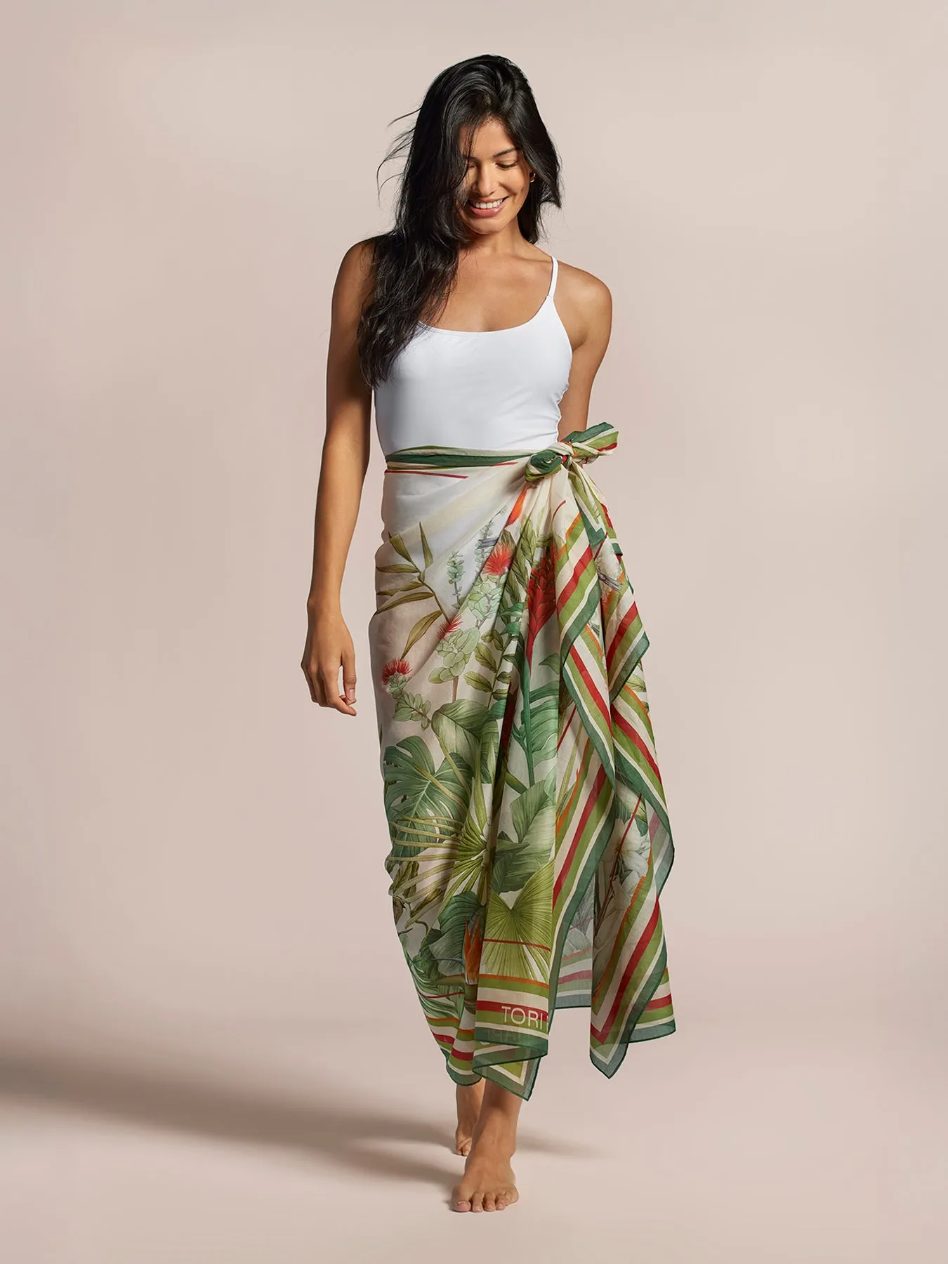 Manu Garden Pareo sold by Tori Richard product image thumbnail 2