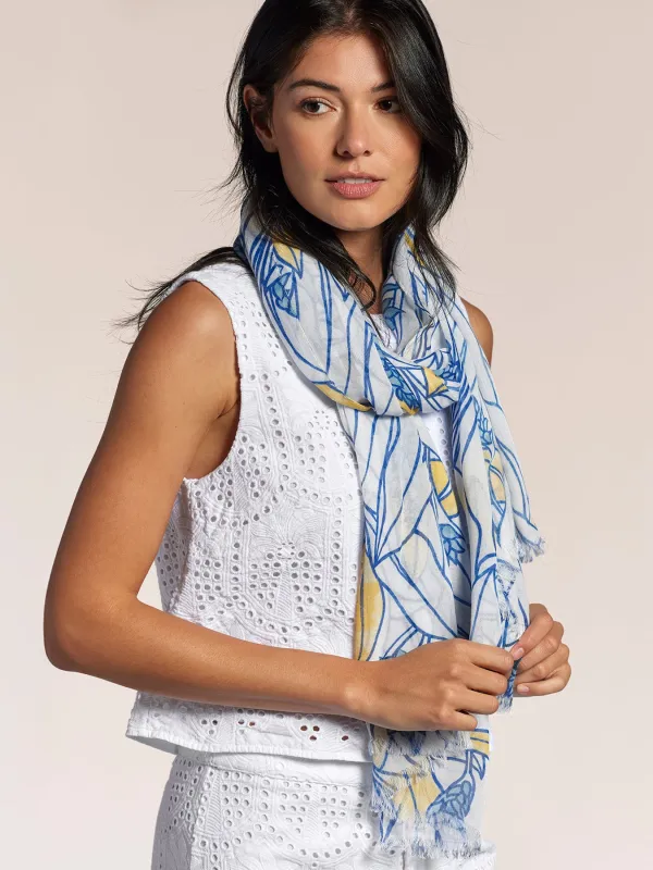 Olena Scarf made by Tori Richard