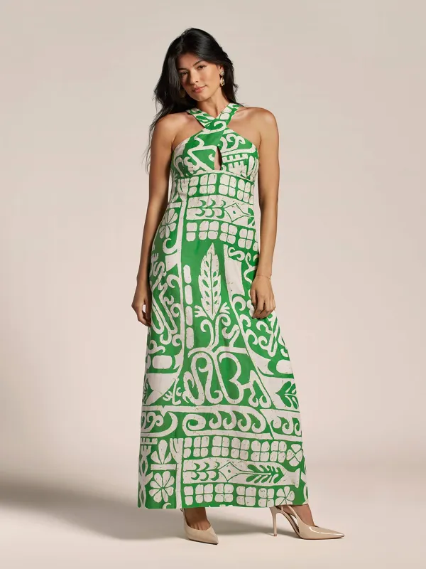 Tahitian Lanai Tori Dress made by Tori Richard