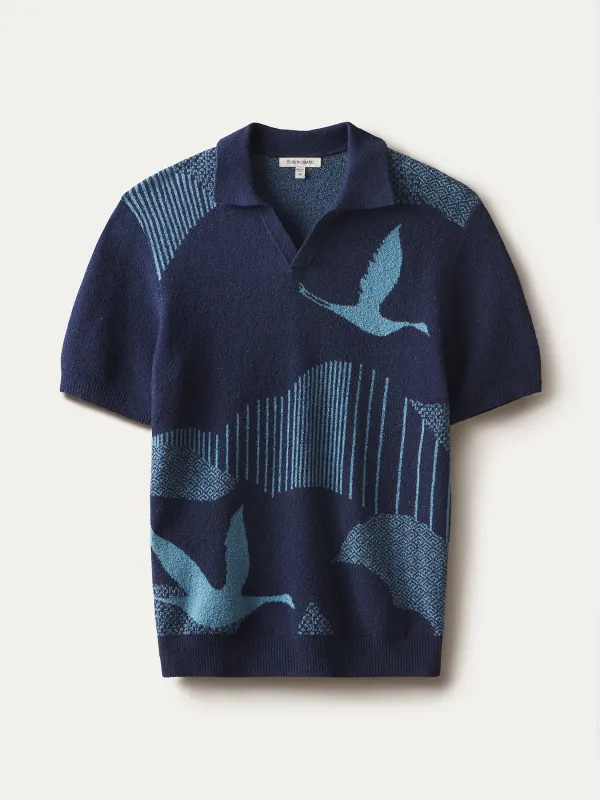 Take Flight Boucle Polo made by Tori Richard