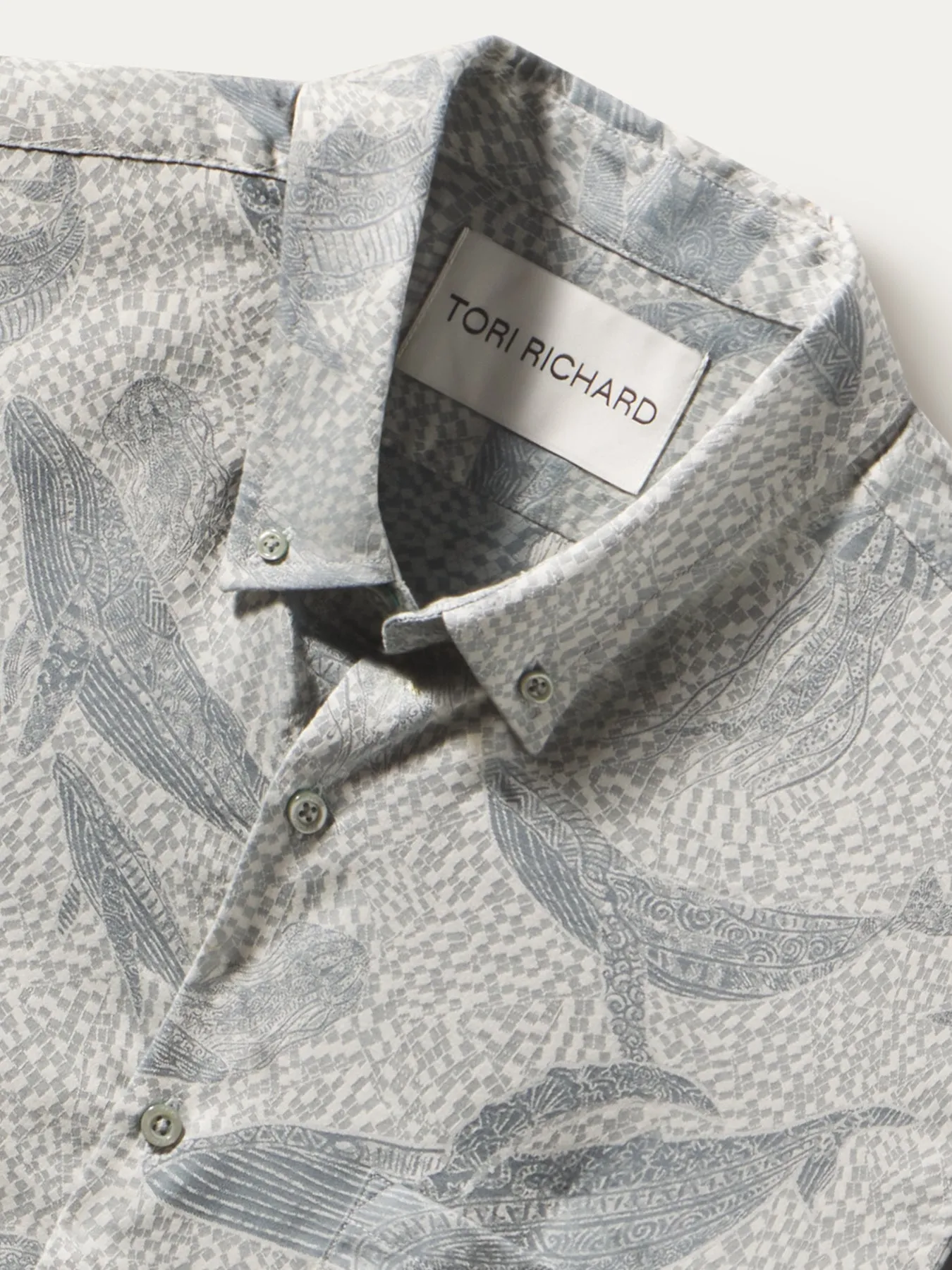 Marine Mosaic Jacquard sold by Tori Richard product image thumbnail 4