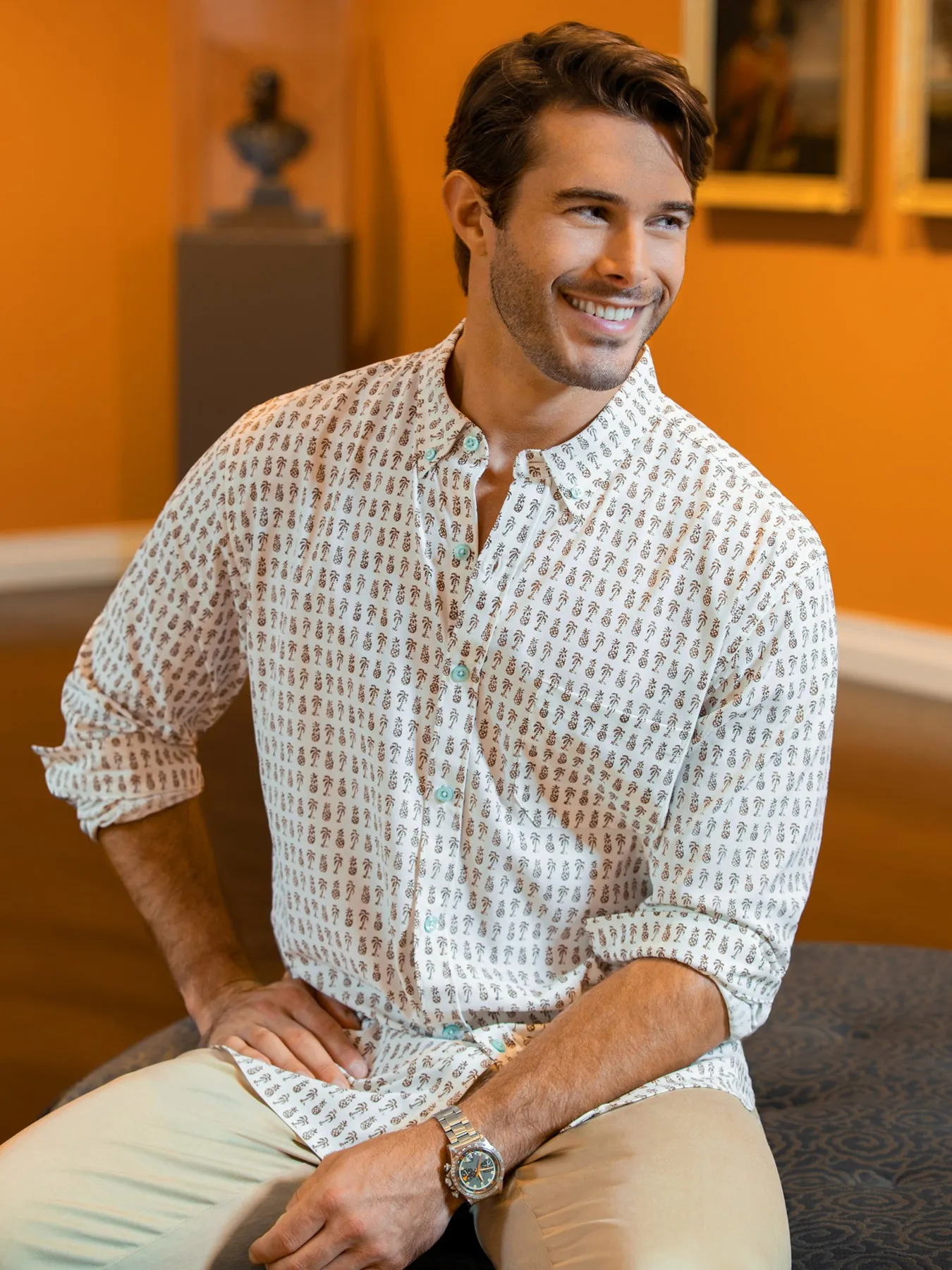 Chill Out - Tradewind Technology™ Long Sleeve sold by Tori Richard product image thumbnail 5