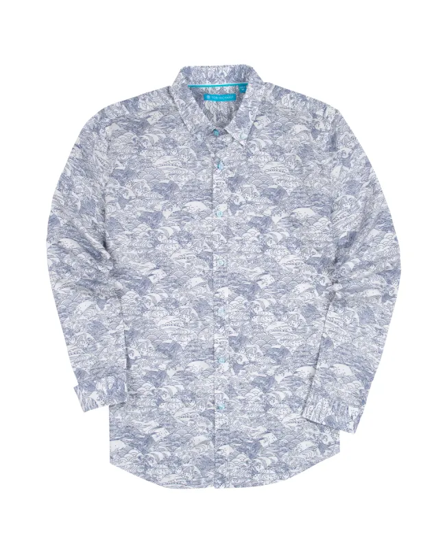 Hamonshu Long Sleeve sold by Tori Richard