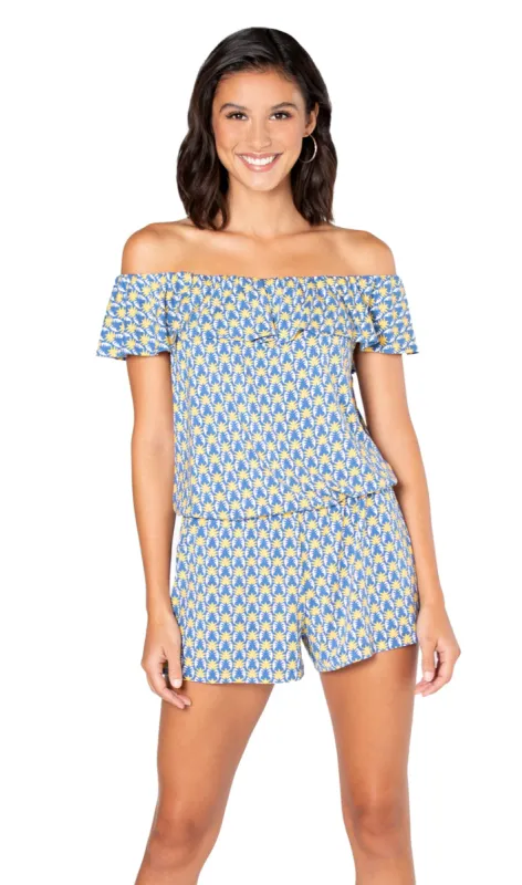 Simple Pleasures Lucy Romper sold by Tori Richard