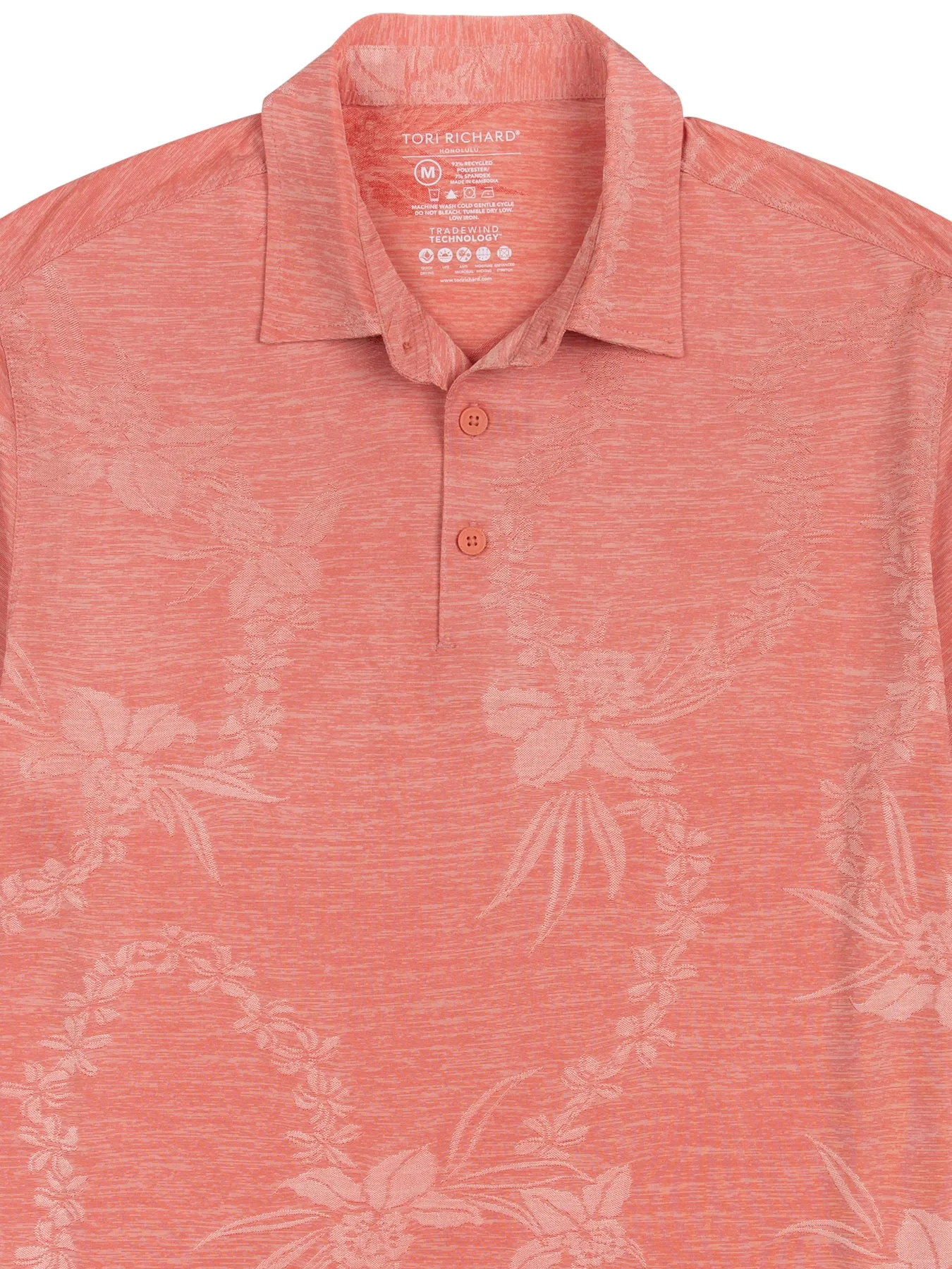 Lei Back Polo – Tradewind Technology™ sold by Tori Richard product image thumbnail 2