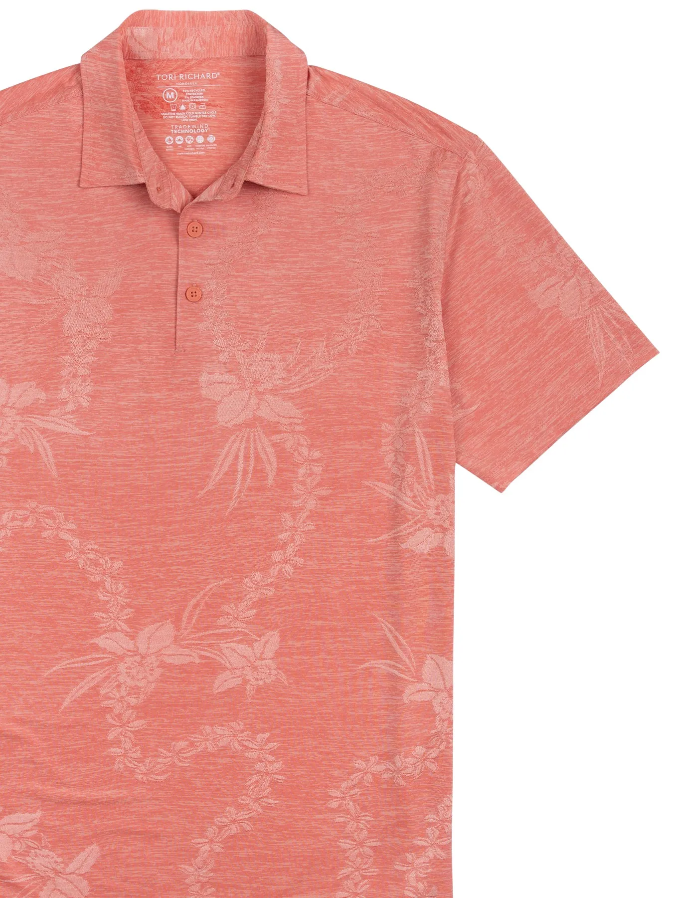 Lei Back Polo – Tradewind Technology™ sold by Tori Richard product image thumbnail 3