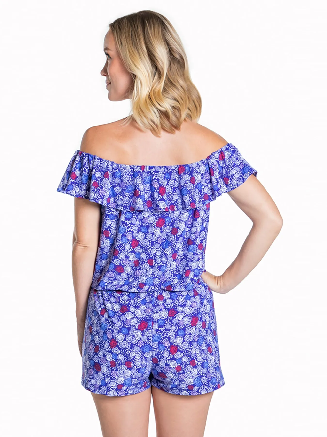 Light Up The Sky Lucy Romper sold by Tori Richard product image thumbnail 2