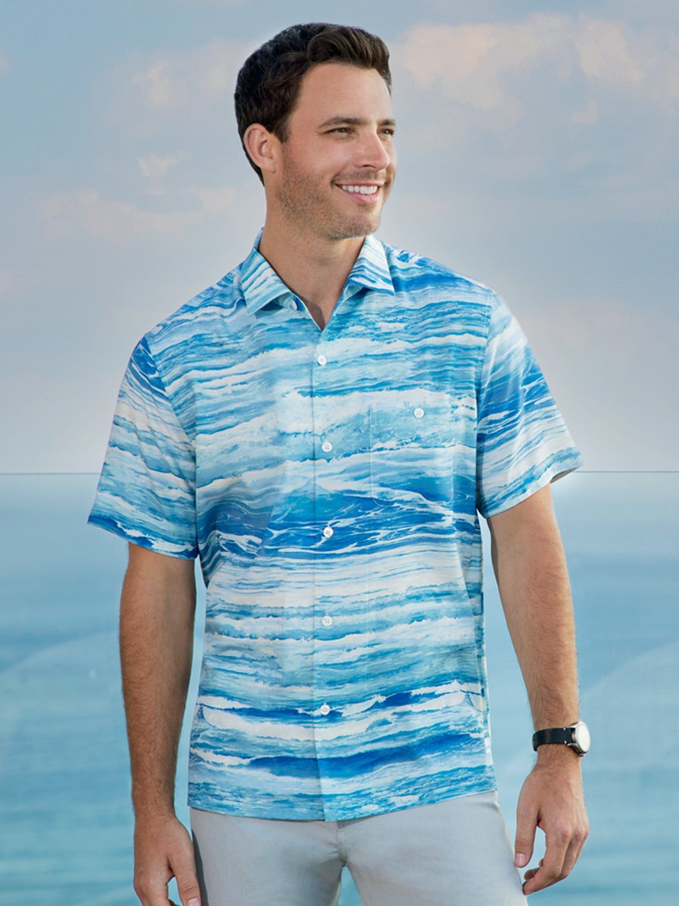 Seascape sold by Tori Richard product image thumbnail 4