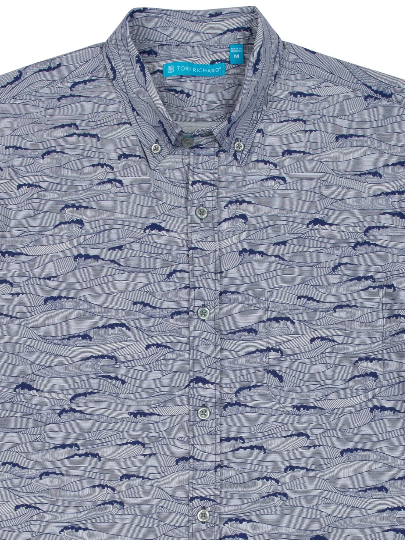 White Caps - Tradewind Technology™ Long Sleeve sold by Tori Richard product image thumbnail 2