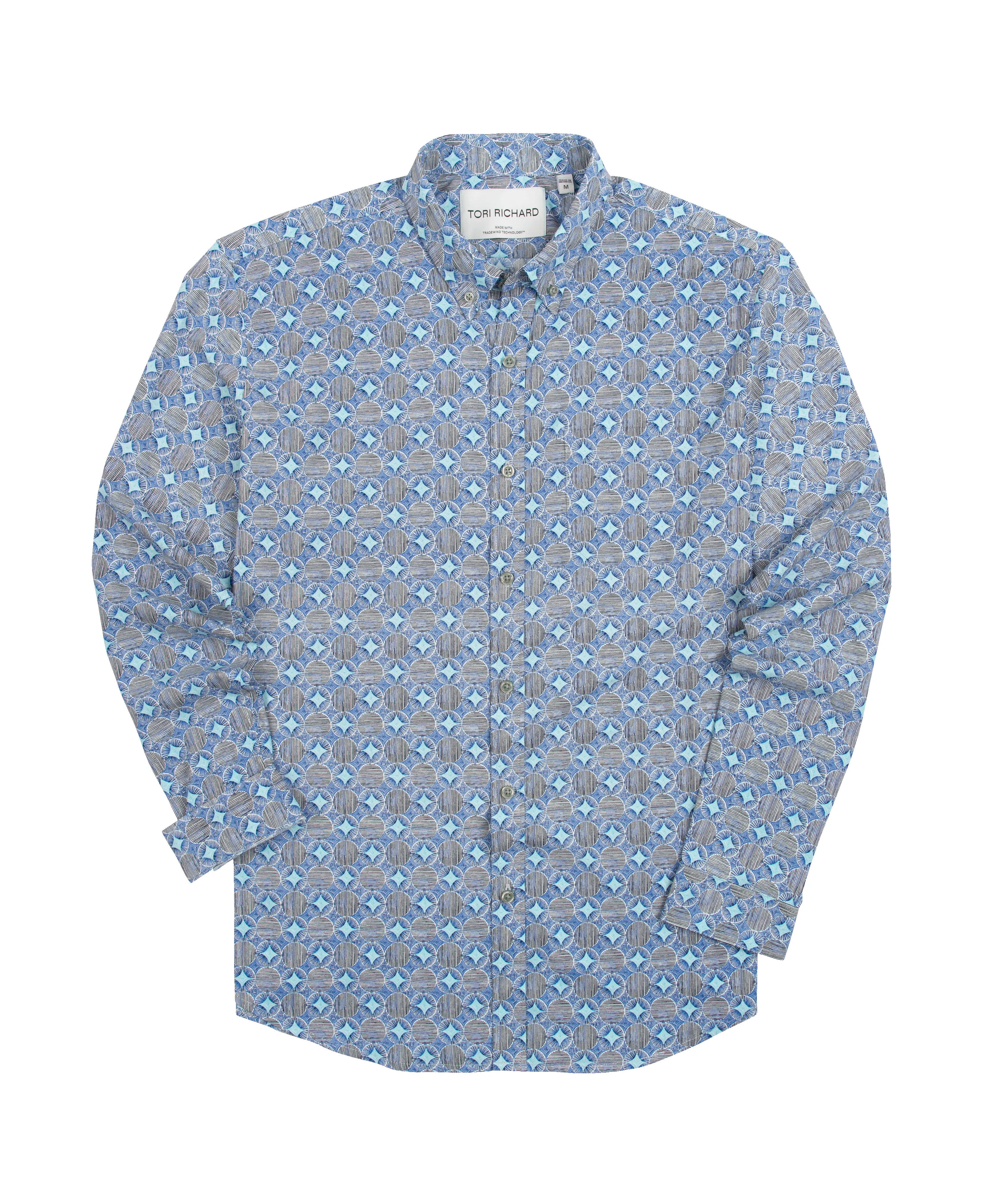 Cooleidoscope Long Sleeve - Tradewind Technology® sold by Tori Richard product image thumbnail 4