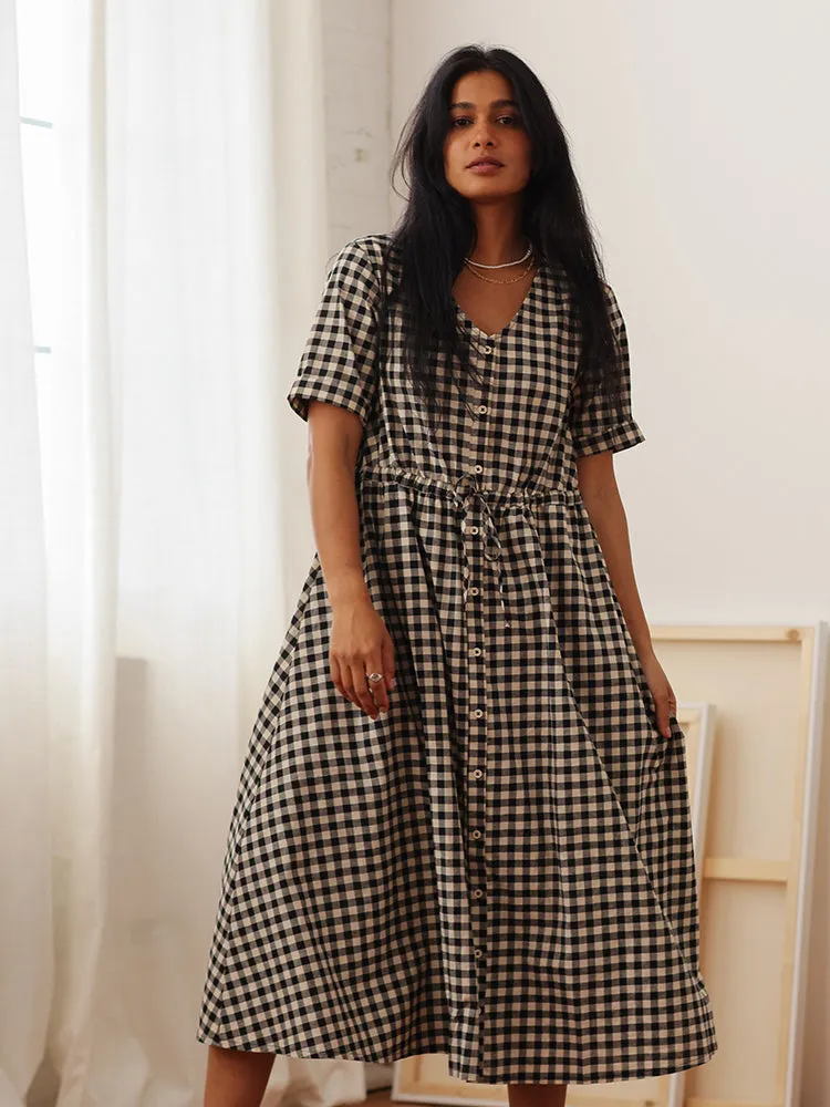 Nell Midi Dress sold by Tradlands product image thumbnail 5