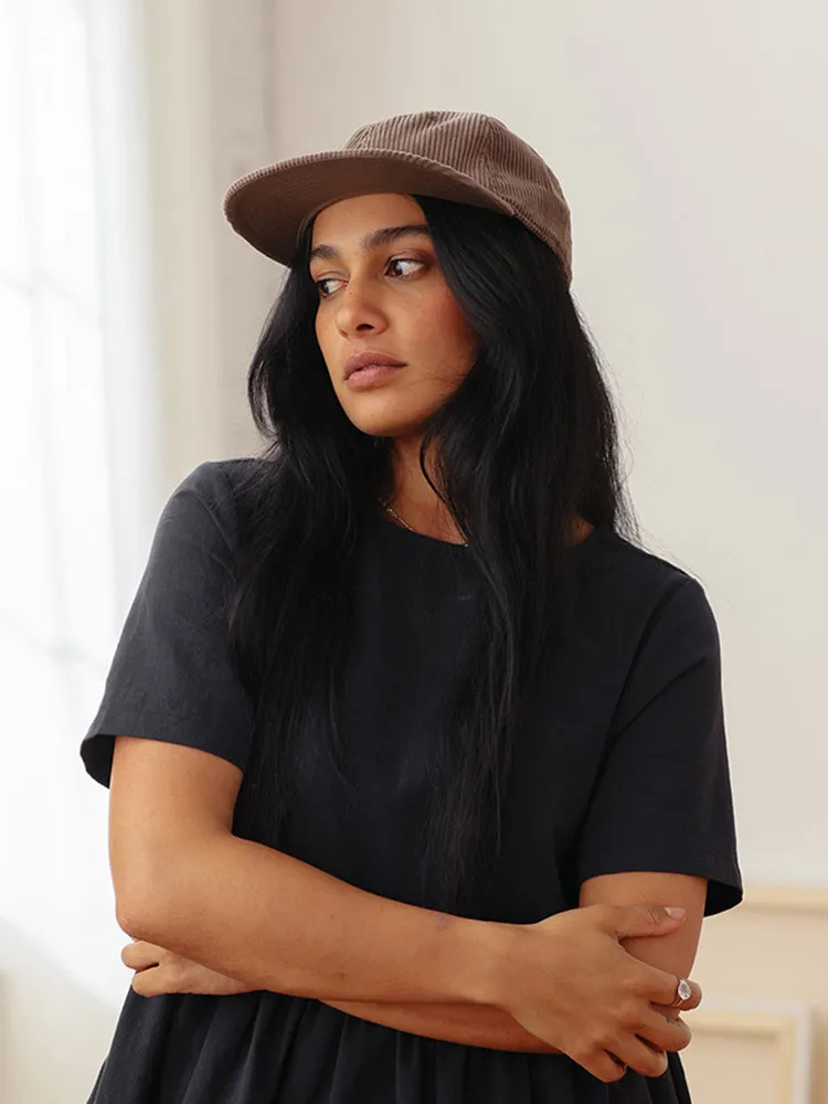 Corduroy Baseball Hat Brown sold by Tradlands