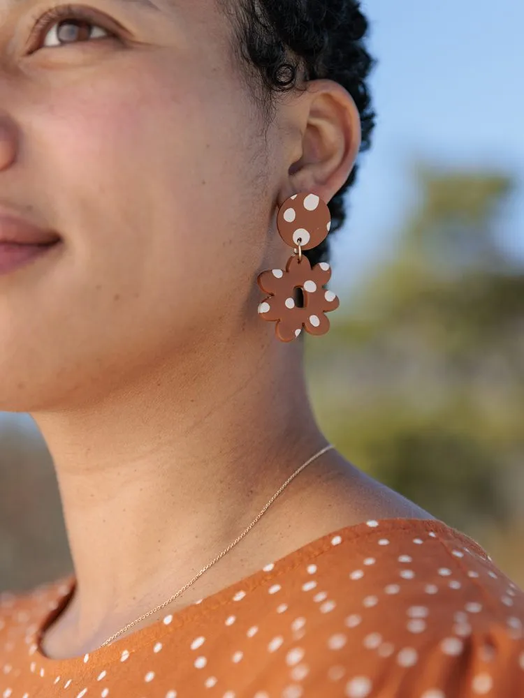 Hey Moon Designs Earrings Sierra Dot sold by Tradlands product image thumbnail 4