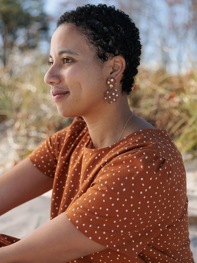 Hey Moon Designs Earrings Sierra Dot sold by Tradlands product image thumbnail 5