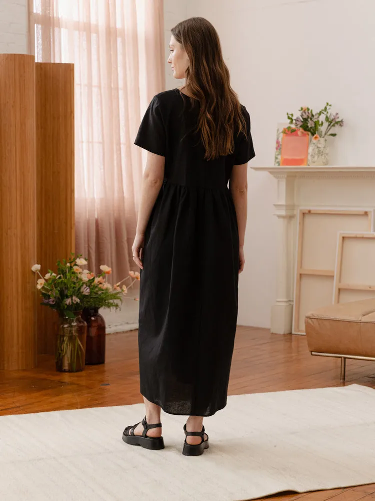 Nico Square Neck Midi Dress sold by Tradlands product image thumbnail 4