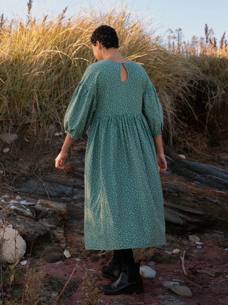 Nico Balloon Sleeve Midi Dress (Clearance) sold by Tradlands product image thumbnail 4
