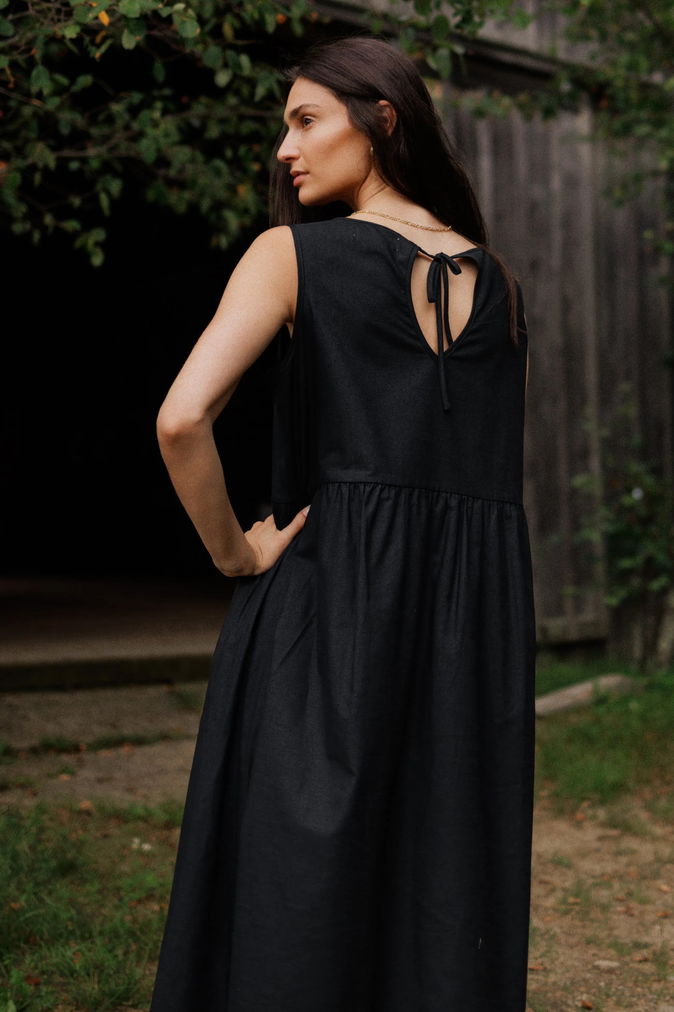 Luna Sleeveless Dress sold by Tradlands product image thumbnail 3