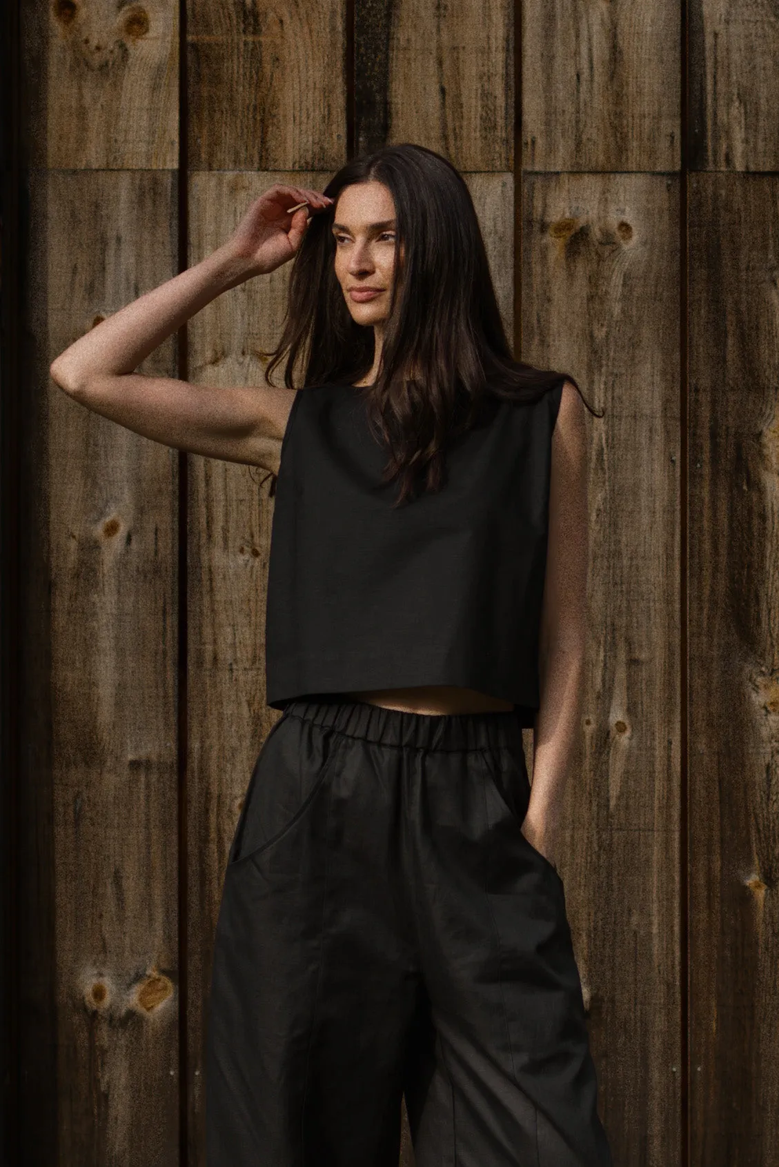 Luna Sleeveless Tank Top sold by Tradlands product image thumbnail 4