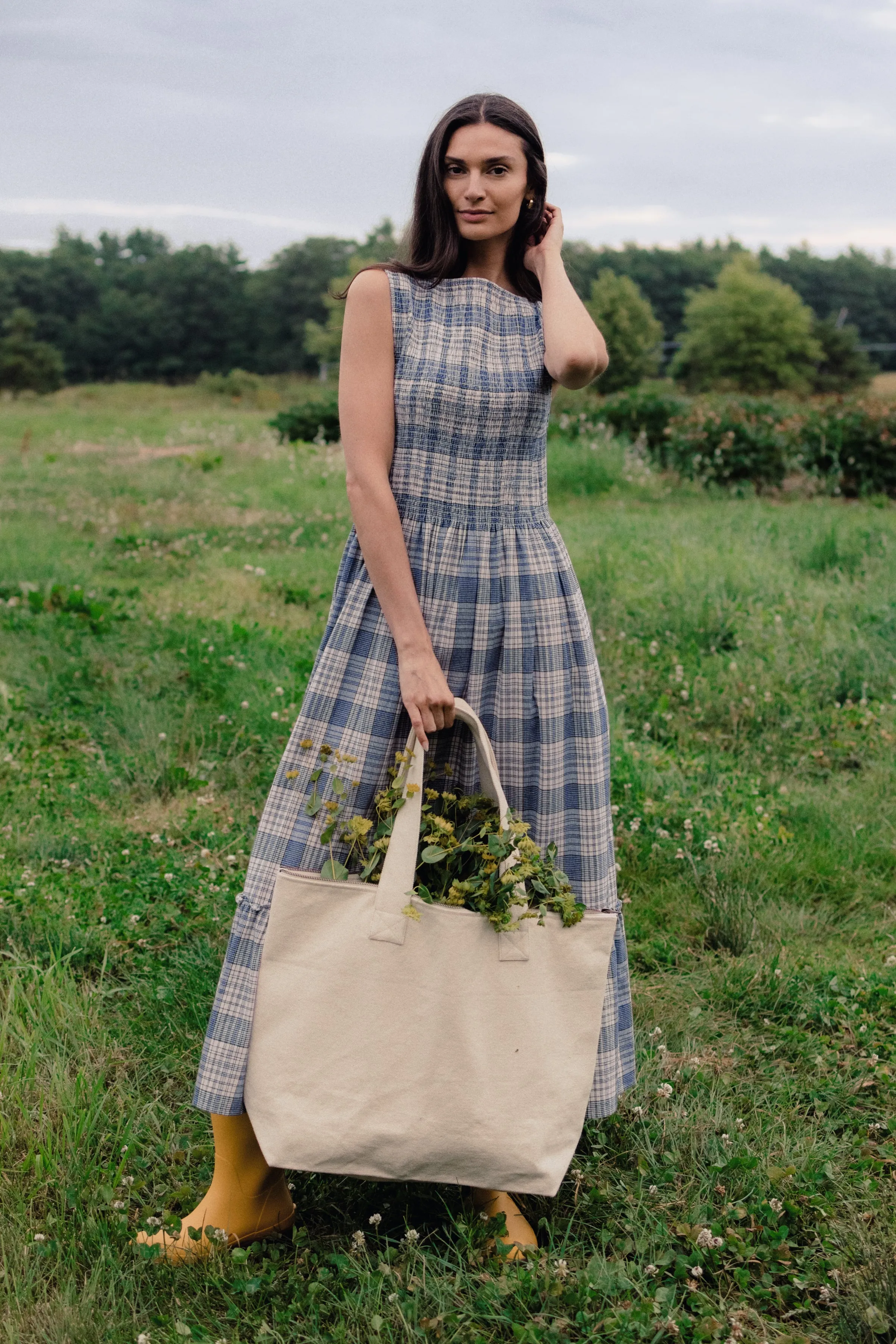 Vacationland Canvas Zipper Tote sold by Tradlands product image thumbnail 2