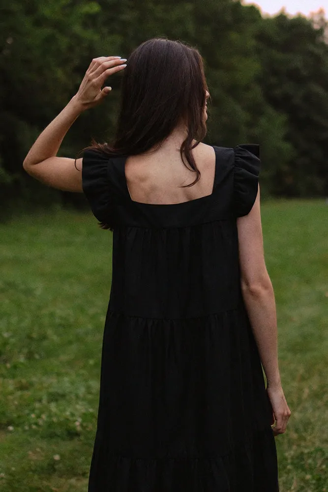 Chalet Flutter Sleeveless Dress sold by Tradlands product image thumbnail 3