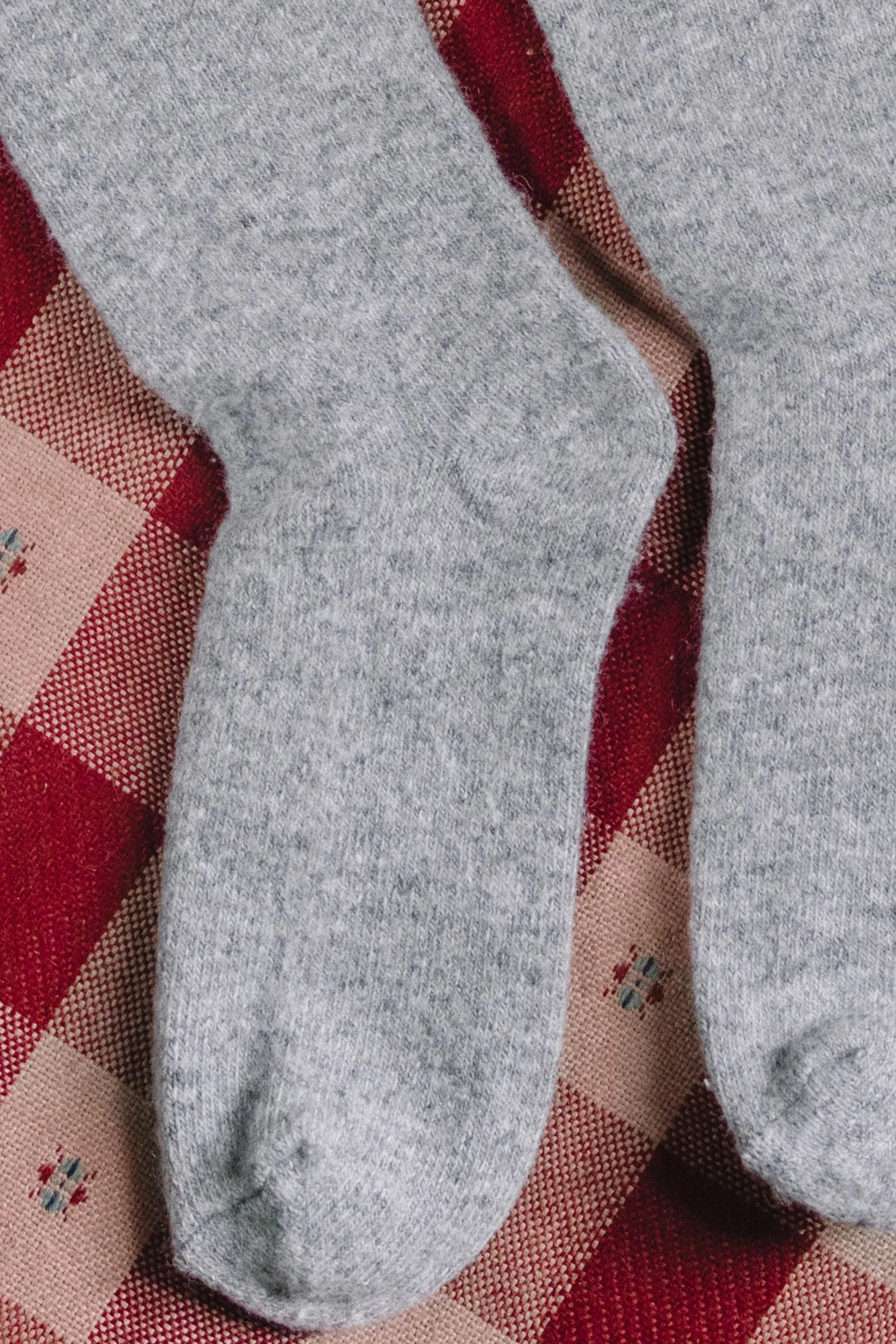 Wool Cashmere Blend Socks Charcoal sold by Tradlands product image thumbnail 4