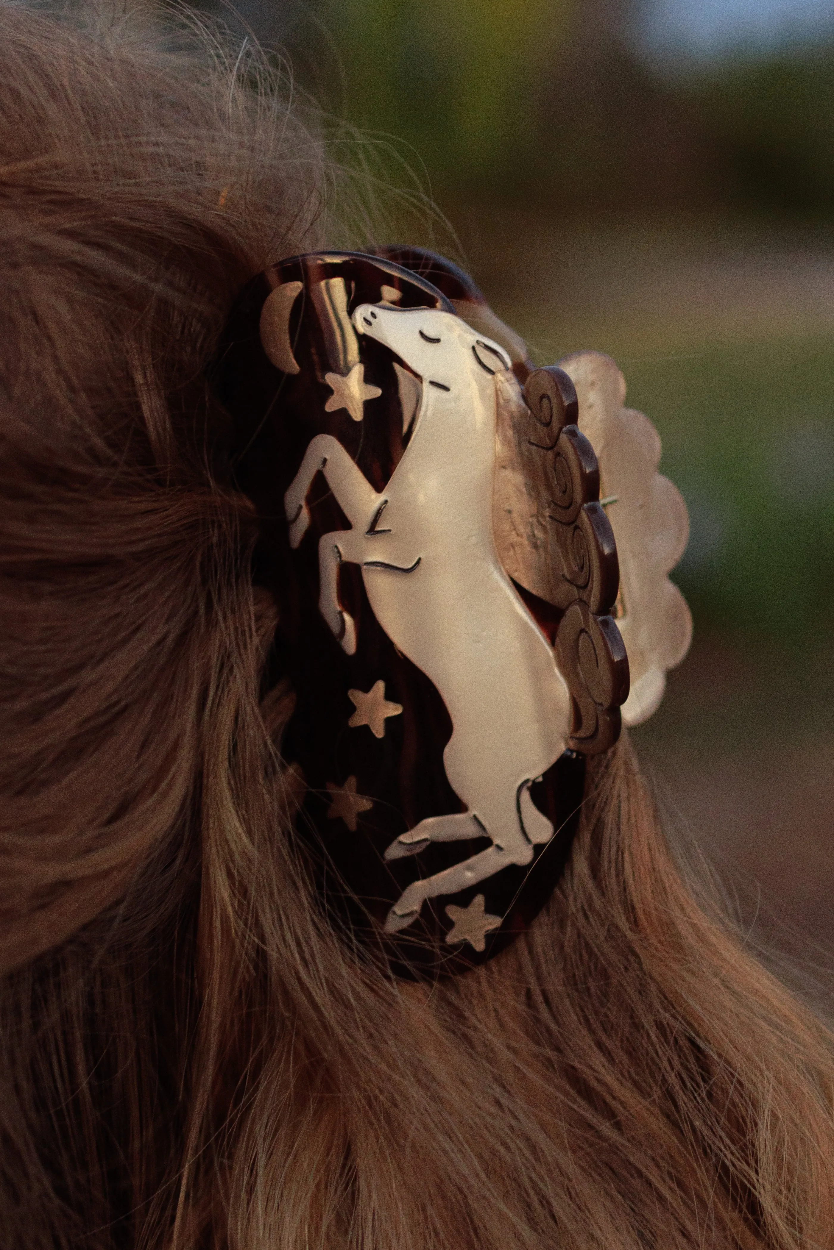 Winona Irene Wild Horse Hair Clip sold by Tradlands product image thumbnail 3