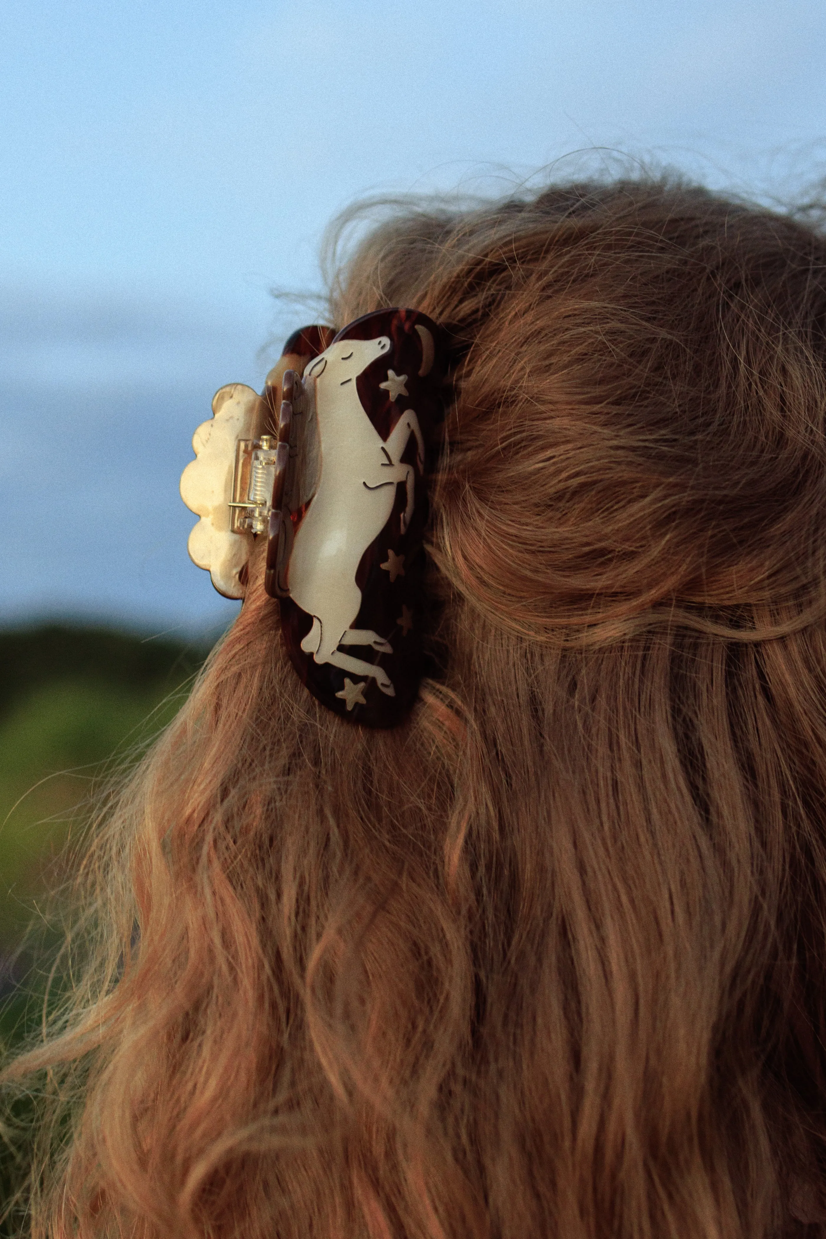 Winona Irene Wild Horse Hair Clip sold by Tradlands product image thumbnail 2
