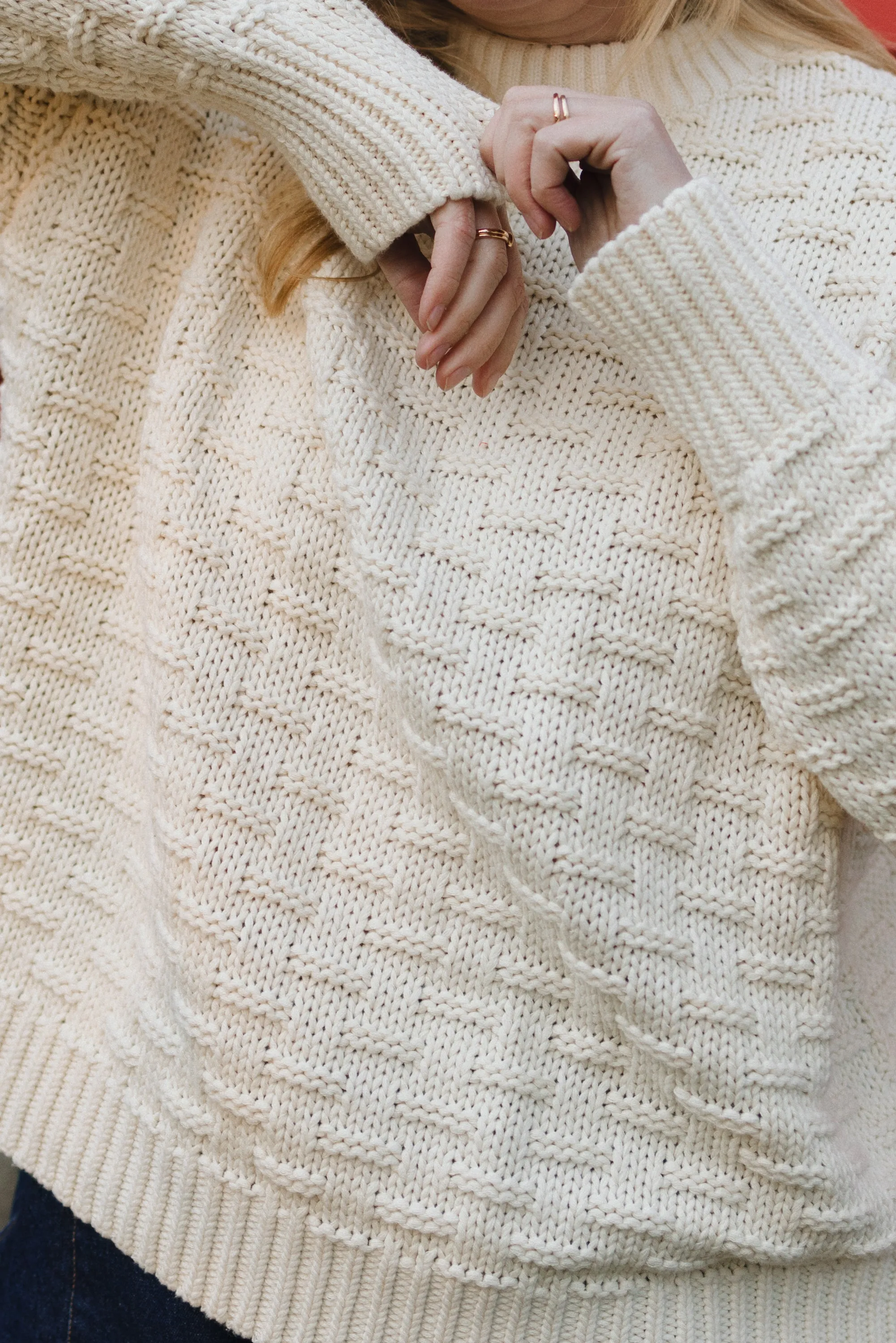 Shelter Quilted Crewneck Sweater sold by Tradlands product image thumbnail 3