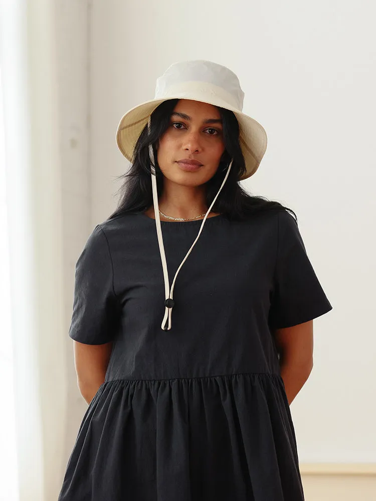 Wide Brim Bucket Hat Cream sold by Tradlands product image thumbnail 2