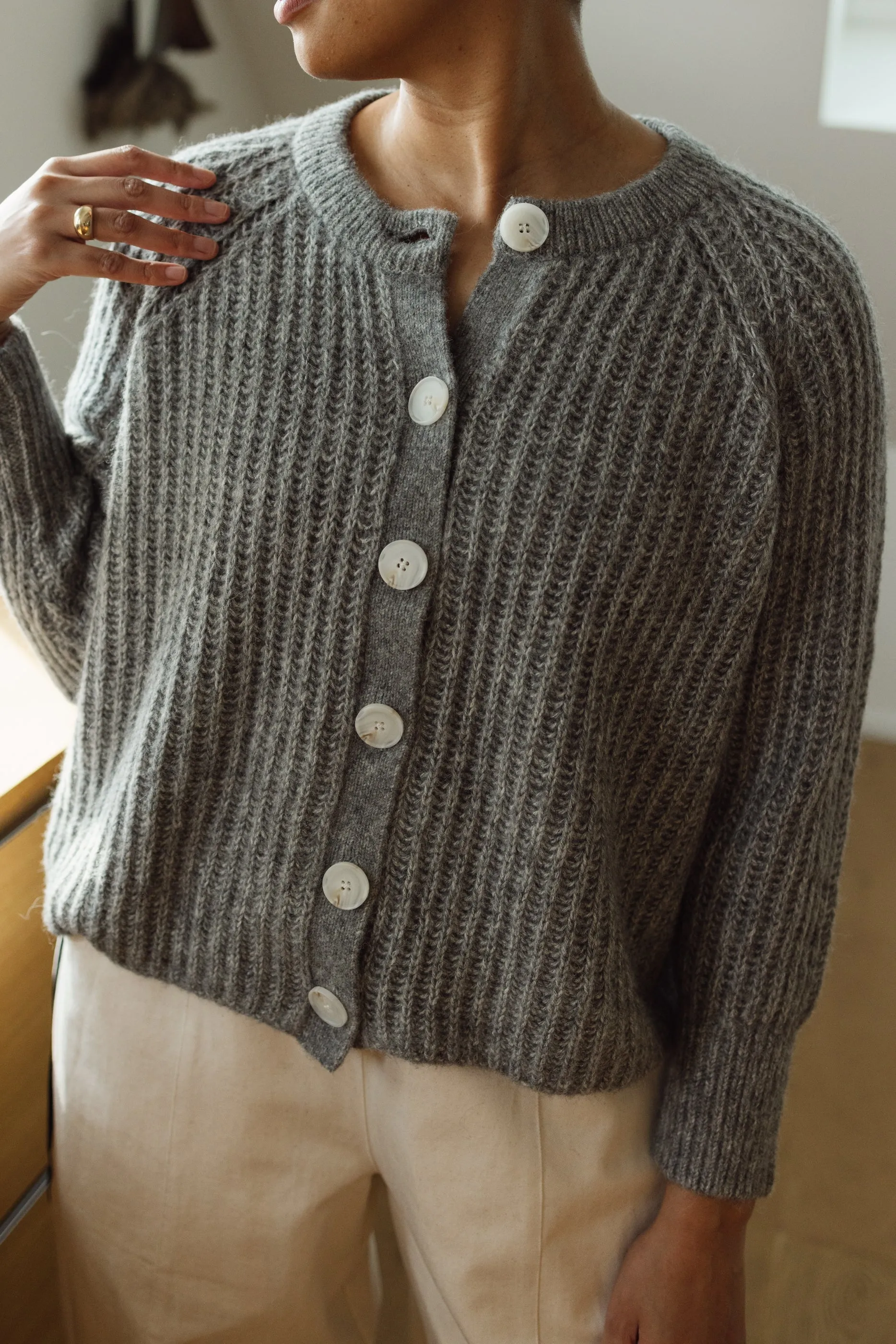 Cosimo Alpaca Cardigan sold by Tradlands product image thumbnail 4