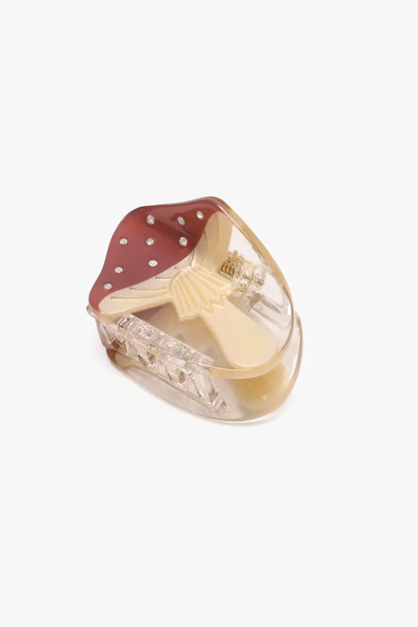 Winona Irene Small Mushroom Hair Clip sold by Tradlands product image thumbnail 2