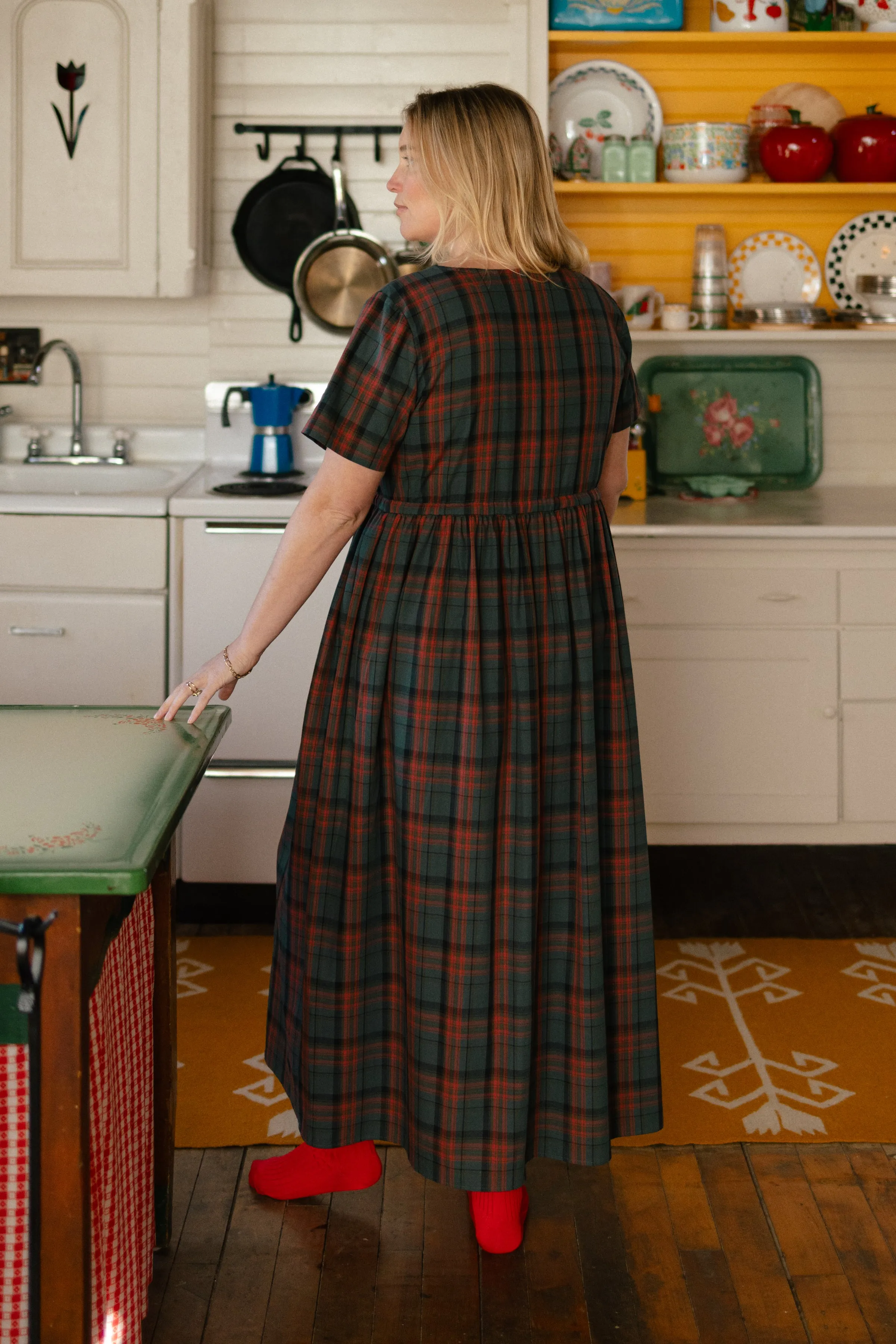 Nico Square Neck Drawstring Dress (Clearance) sold by Tradlands product image thumbnail 5
